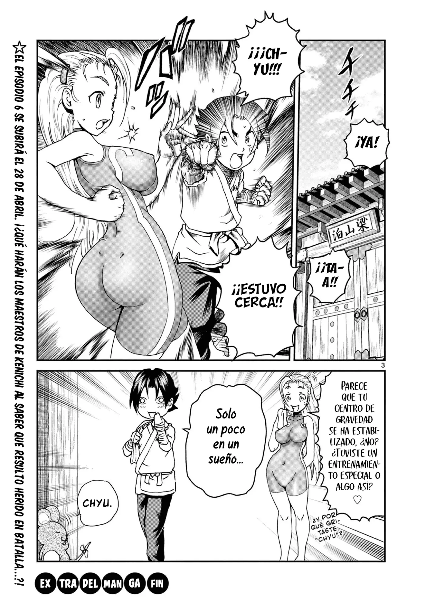 Shijou Saikyou no Deshi Kenichi 2: Tatsujin-hen - Capítulo 5.5 - Página 3 - LectorTMOo