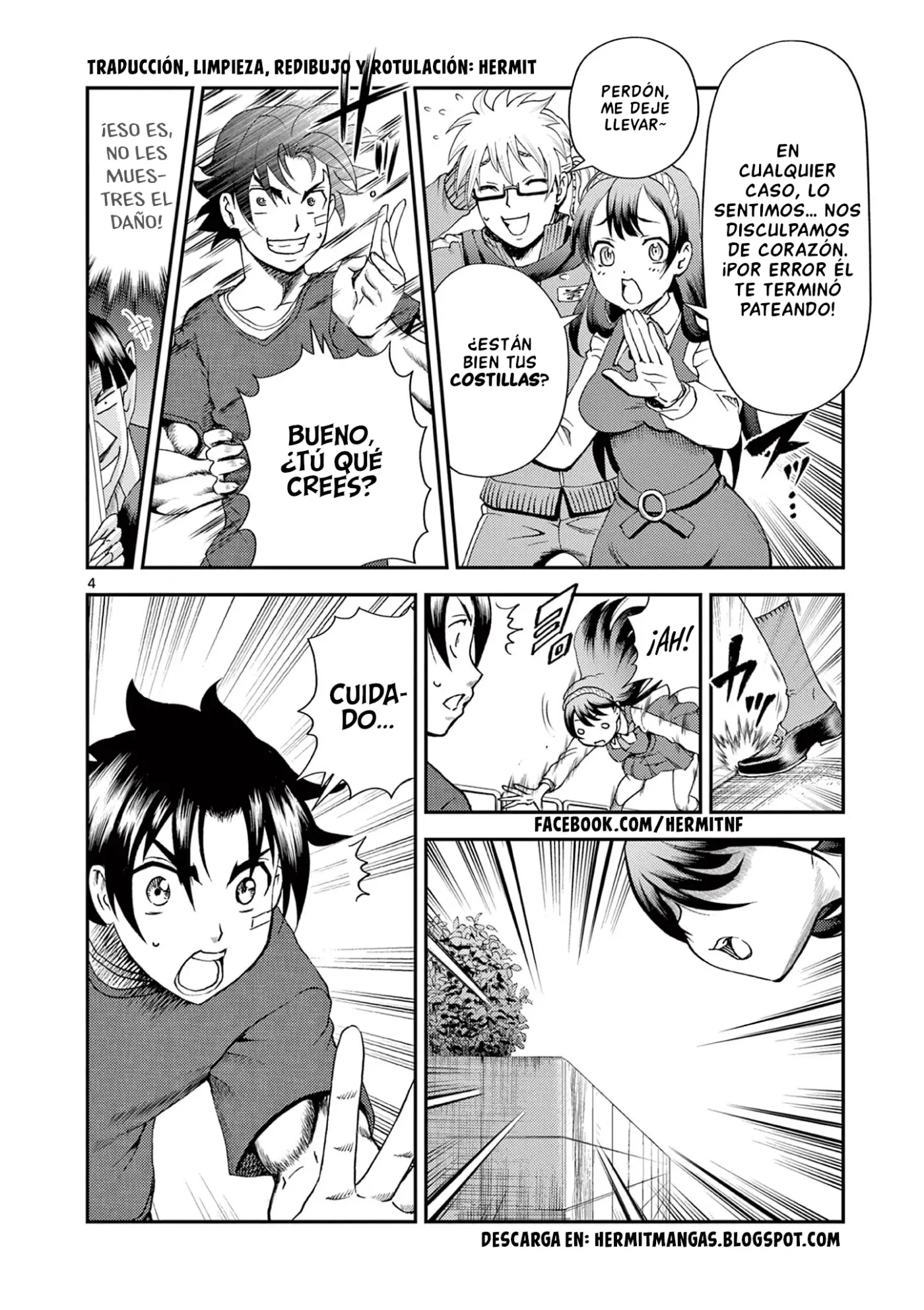 Shijou Saikyou no Deshi Kenichi 2: Tatsujin-hen - Capítulo 5 - Página 4 - LectorTMOo