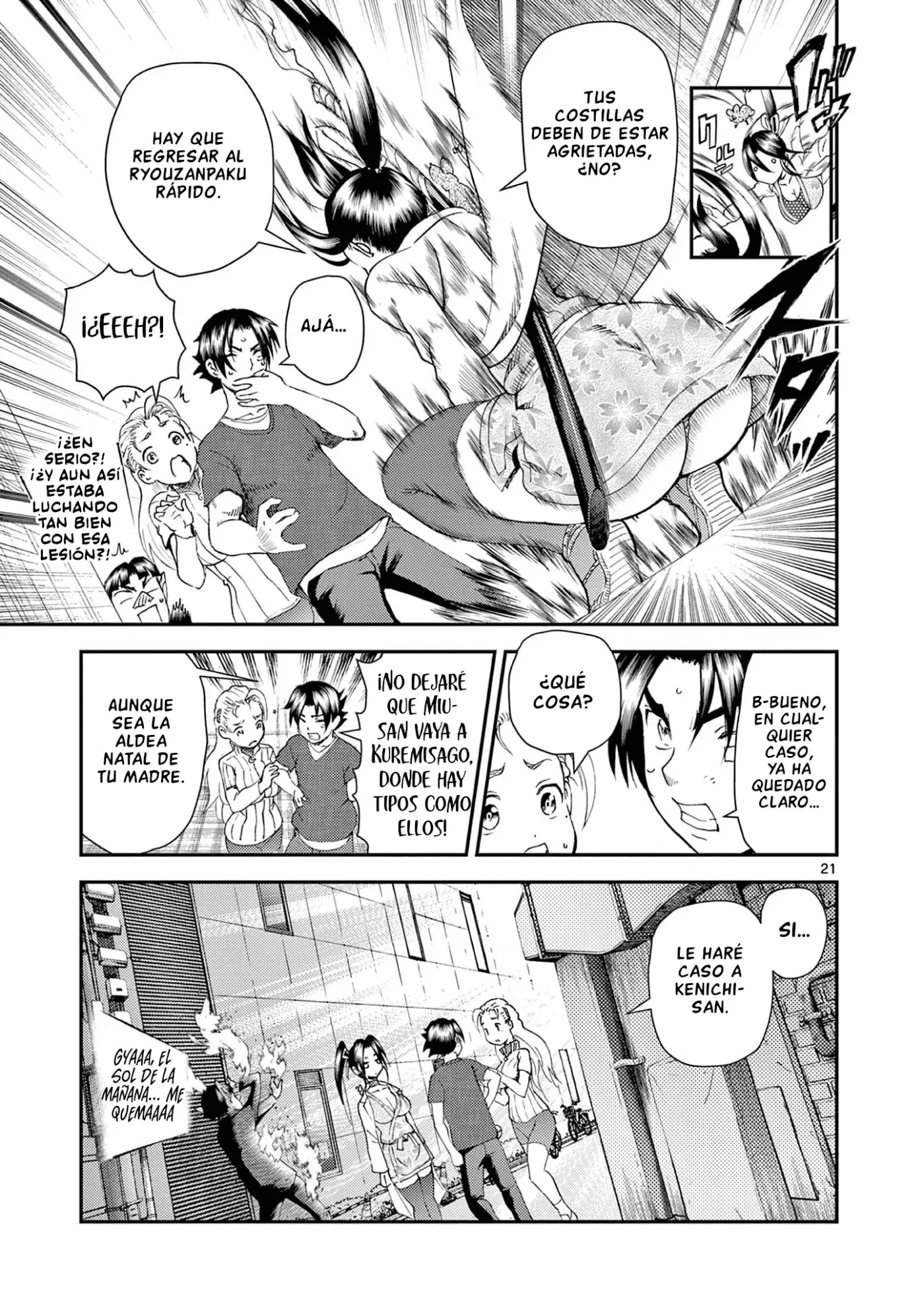 Shijou Saikyou no Deshi Kenichi 2: Tatsujin-hen - Capítulo 5 - Página 21 - LectorTMOo
