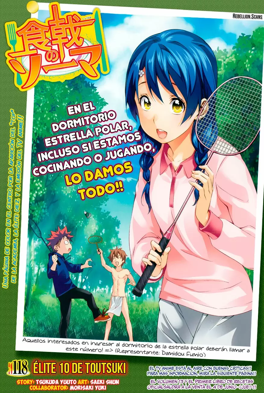 Shokugeki no Soma - Capítulo 118.1 - Página 4 - LectorTMOo