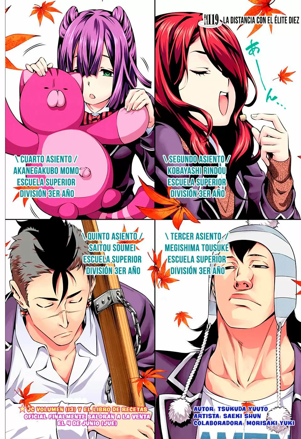Shokugeki no Soma - Capítulo 119.1 - Página 4 - LectorTMOo