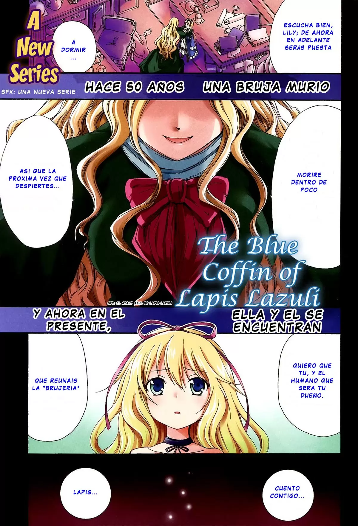Soukyuu no Lapis Lazuli capítulo 1 página 4