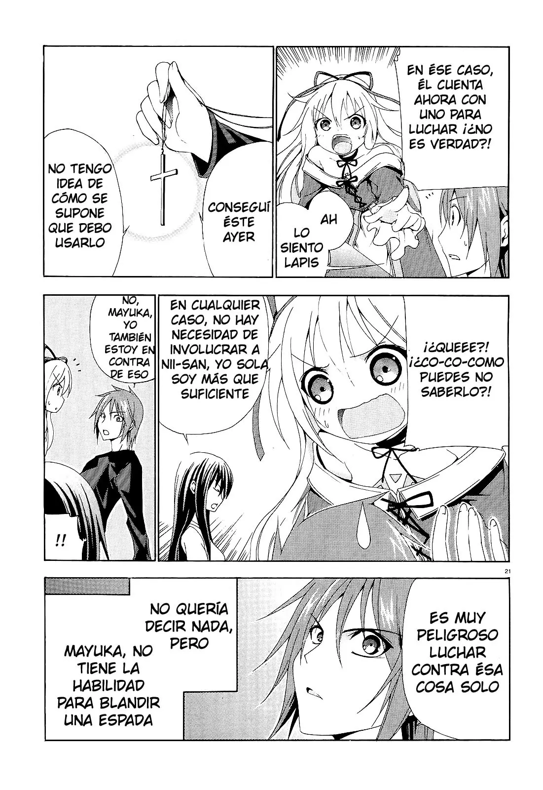Soukyuu no Lapis Lazuli capítulo 3 página 23