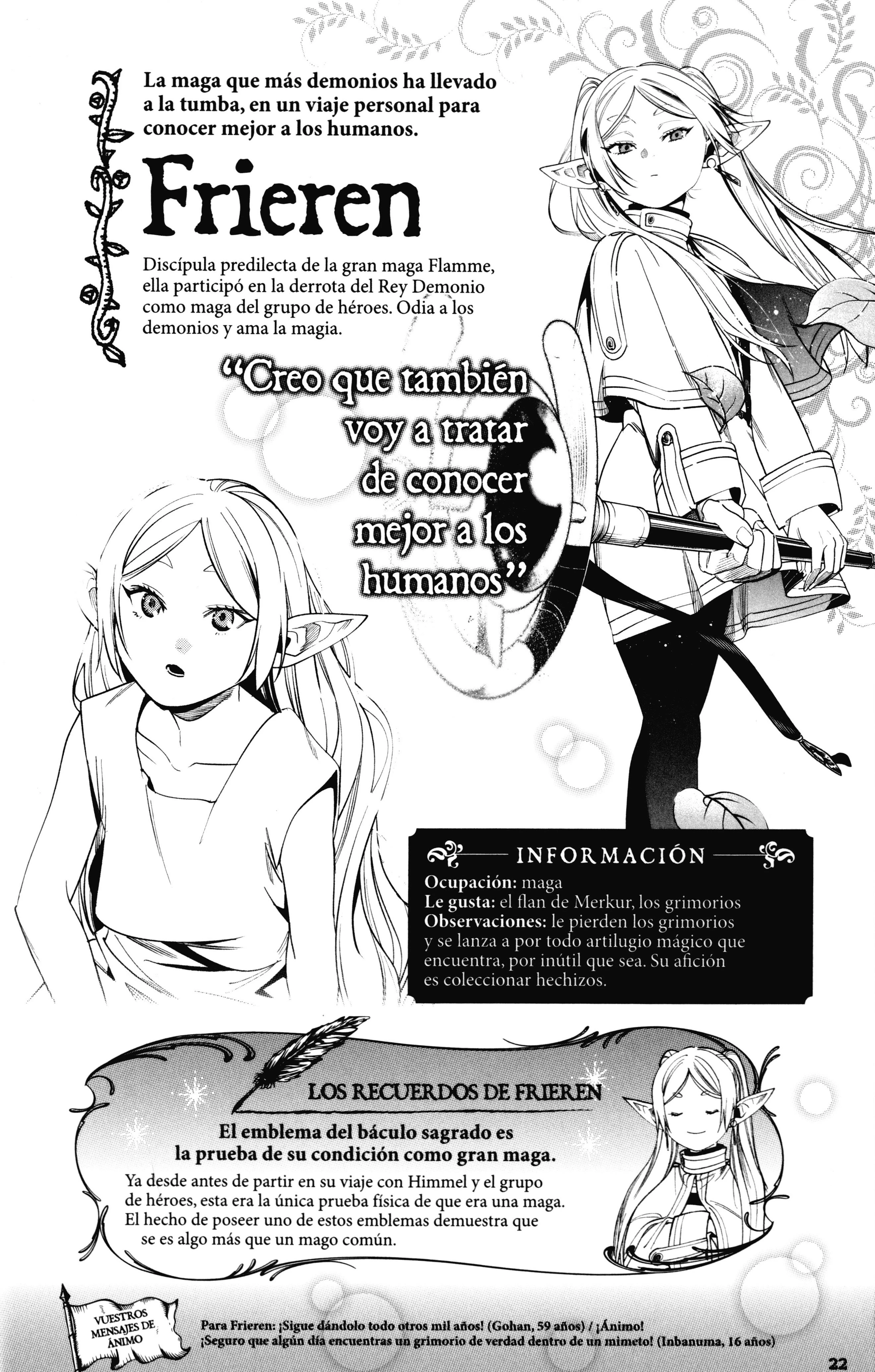 Frieren - Oficial Fanbook - Capítulo 1 - Página 19 - LectorTMOo