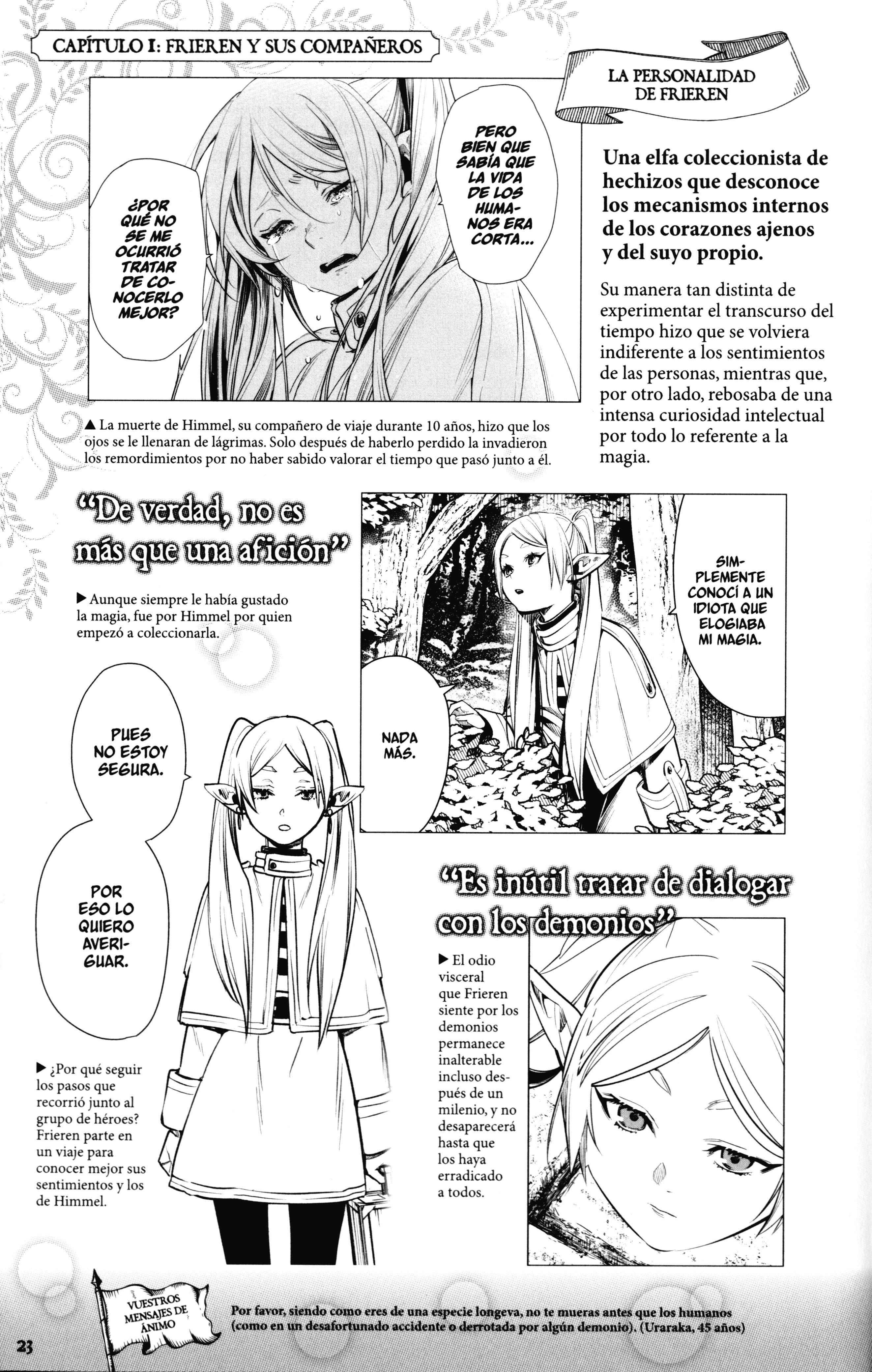 Frieren - Oficial Fanbook - Capítulo 1 - Página 20 - LectorTMOo
