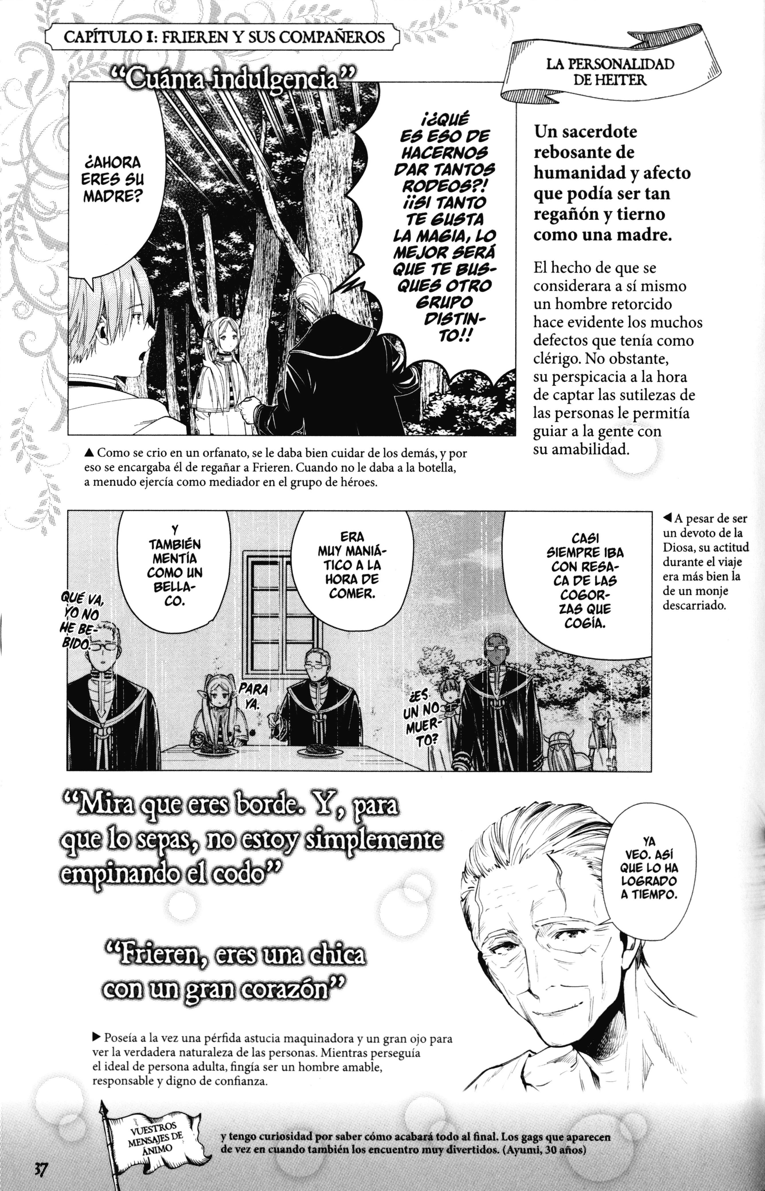 Frieren - Oficial Fanbook - Capítulo 1 - Página 34 - LectorTMOo