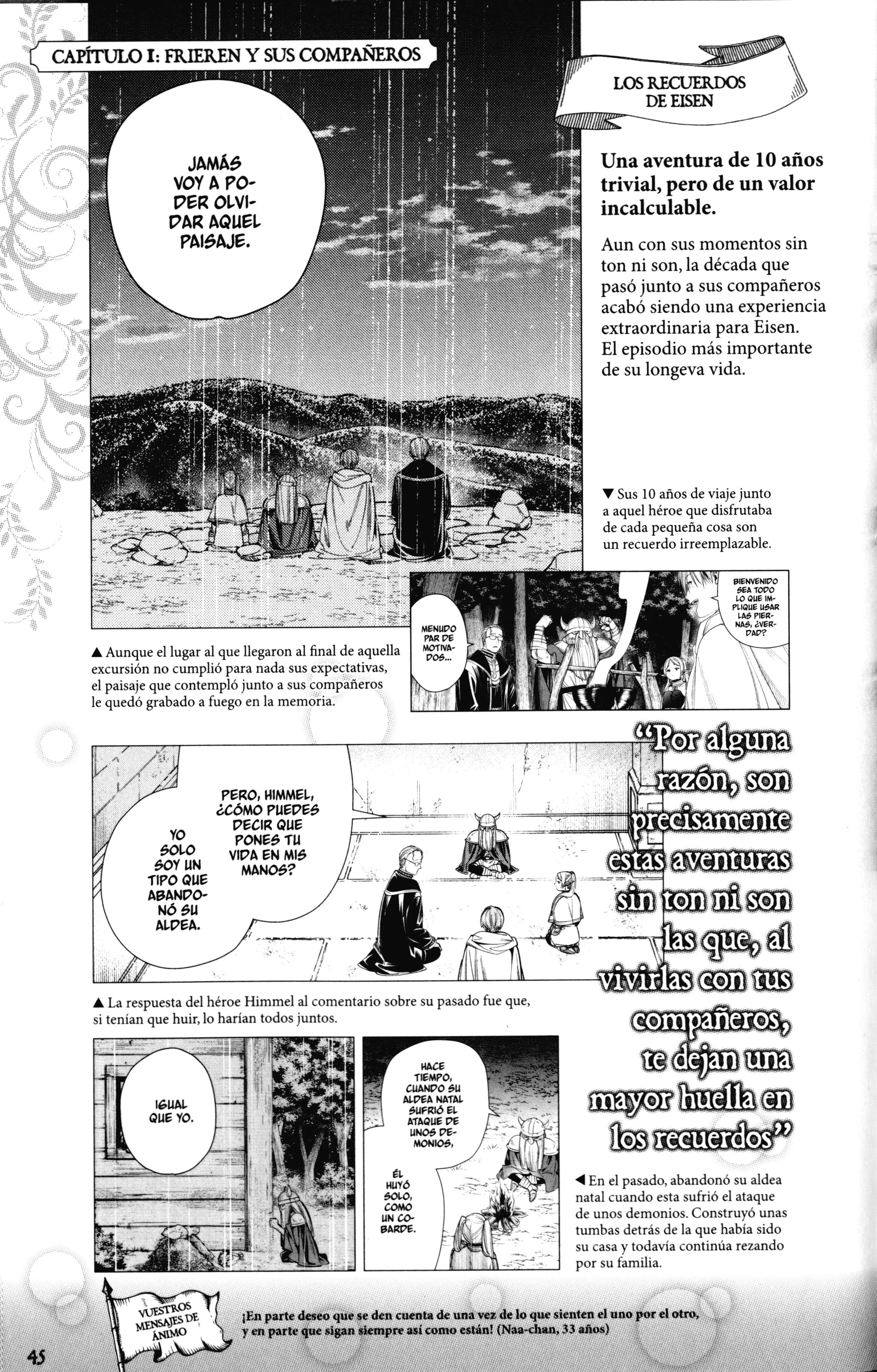 Frieren - Oficial Fanbook - Capítulo 1 - Página 42 - LectorTMOo