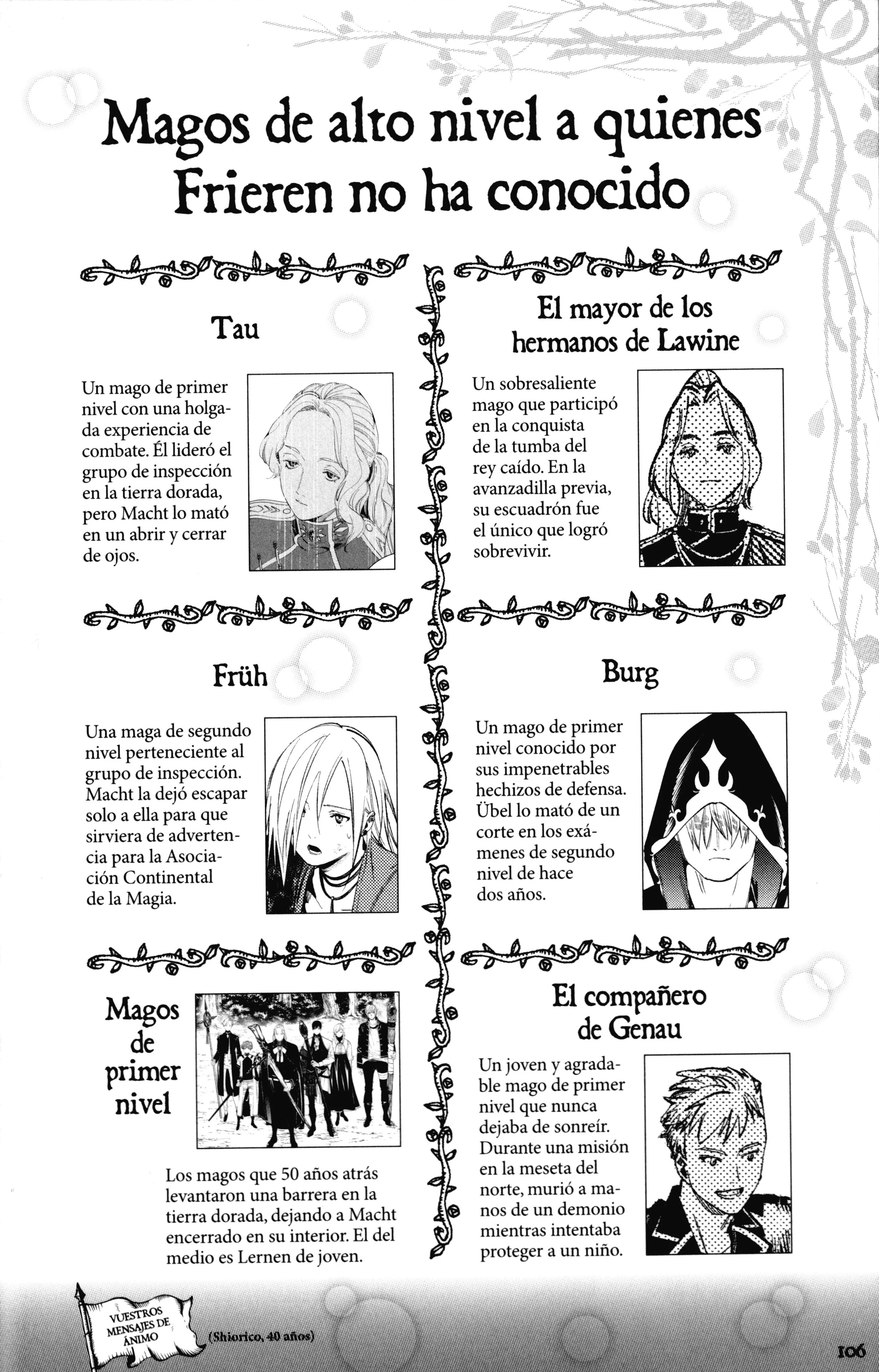 Frieren - Oficial Fanbook - Capítulo 2 - Página 38 - LectorTMOo