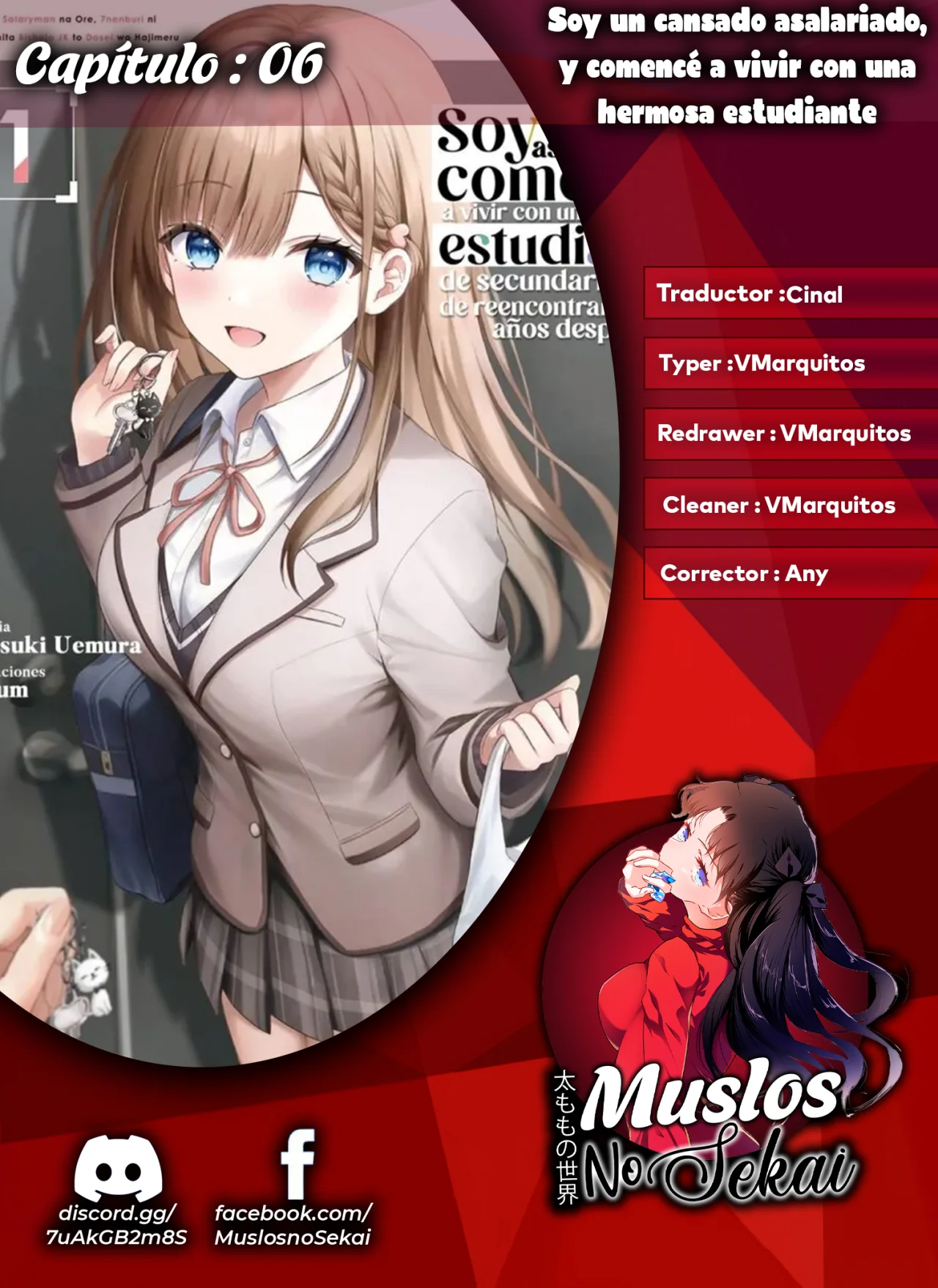Soy un cansado asalariado, y comencé a vivir con una hermosa estudiante de secundaría luego de reencontrarnos 7 años después - Capítulo 6 - Página 1 - LectorTMOo