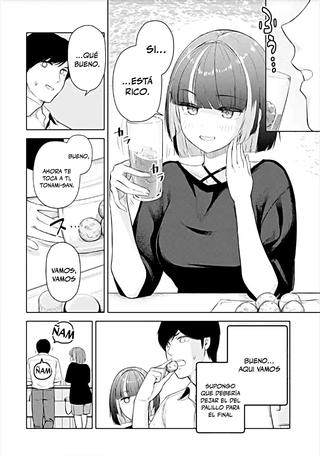 Tachinomi Izakaya de Kuudere Downer-kei Joshidaisei ga Tonari ni Kuru Hanashi - Capítulo 12 - Página 4 - LectorTMOo