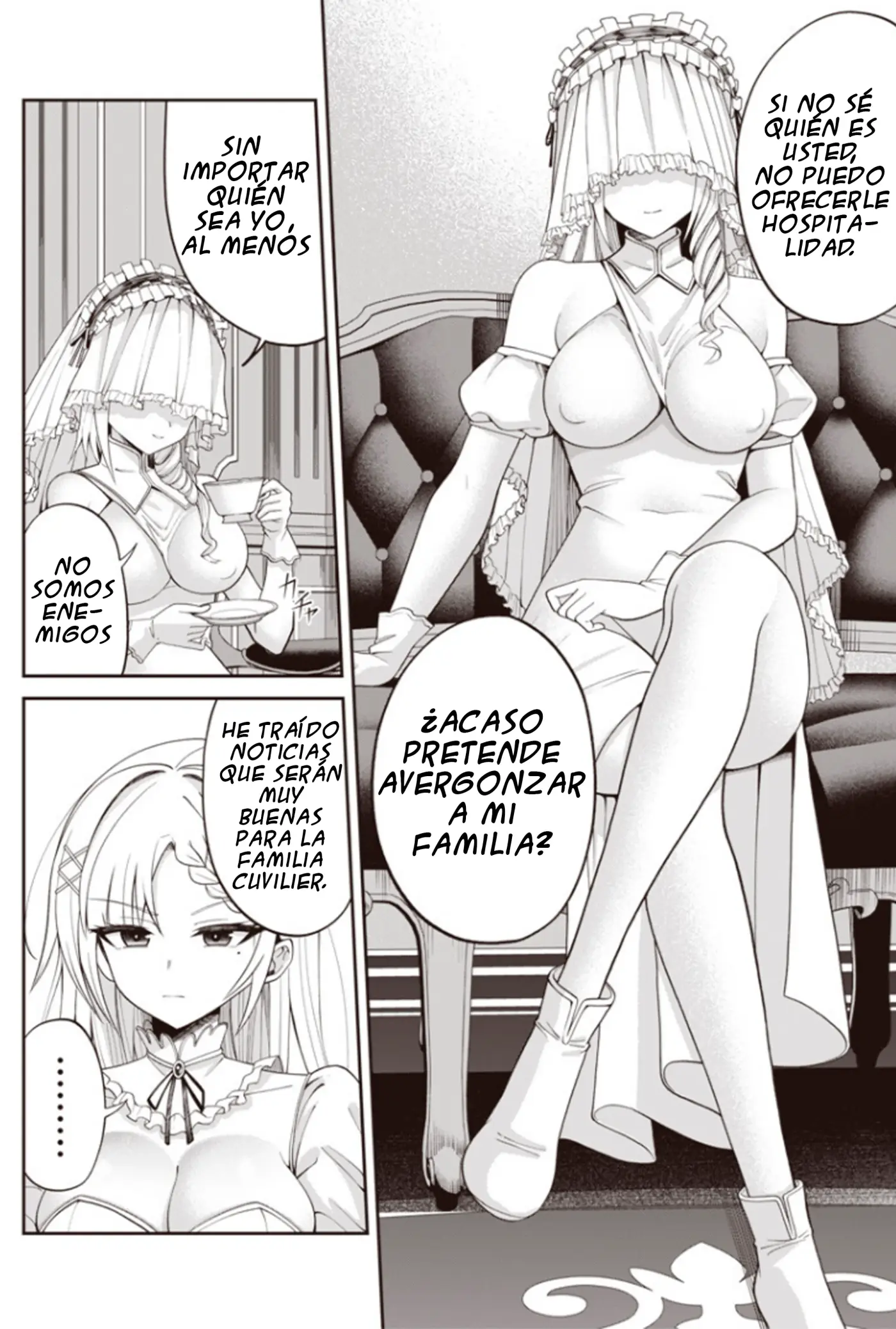 Telepathic Aristocrat ~Villainous Young Noble In A World With A 1:99 Male-to-Female Ratio~ - Capítulo 2.3 - Página 2 - LectorTMOo