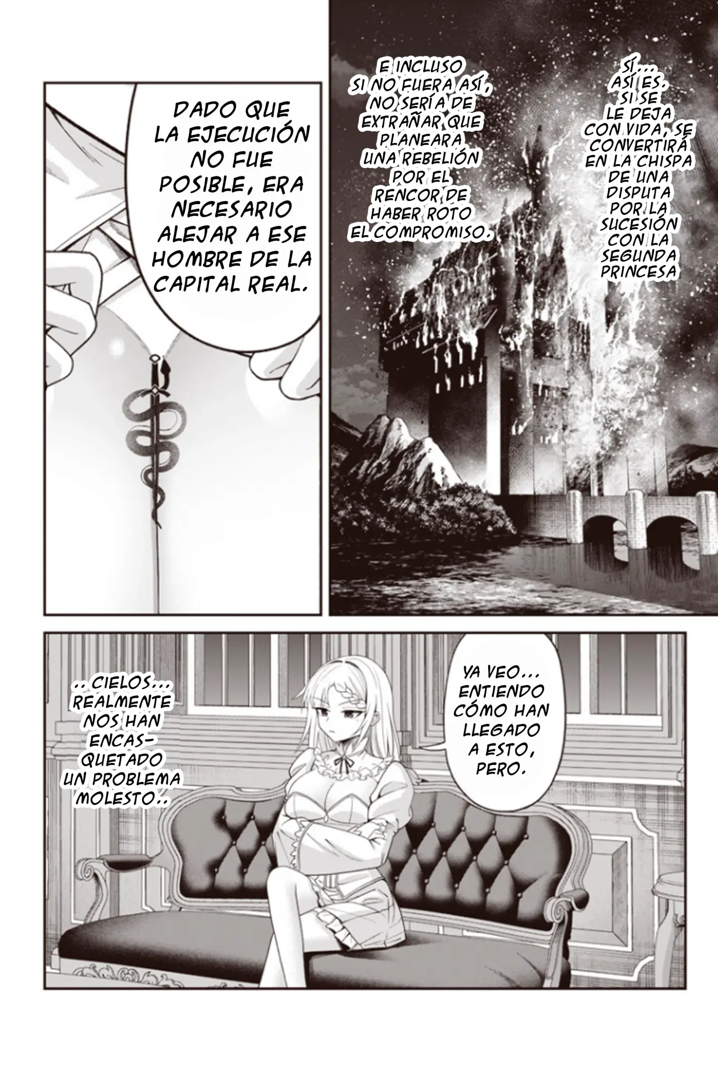 Telepathic Aristocrat ~Villainous Young Noble In A World With A 1:99 Male-to-Female Ratio~ - Capítulo 2.3 - Página 8 - LectorTMOo
