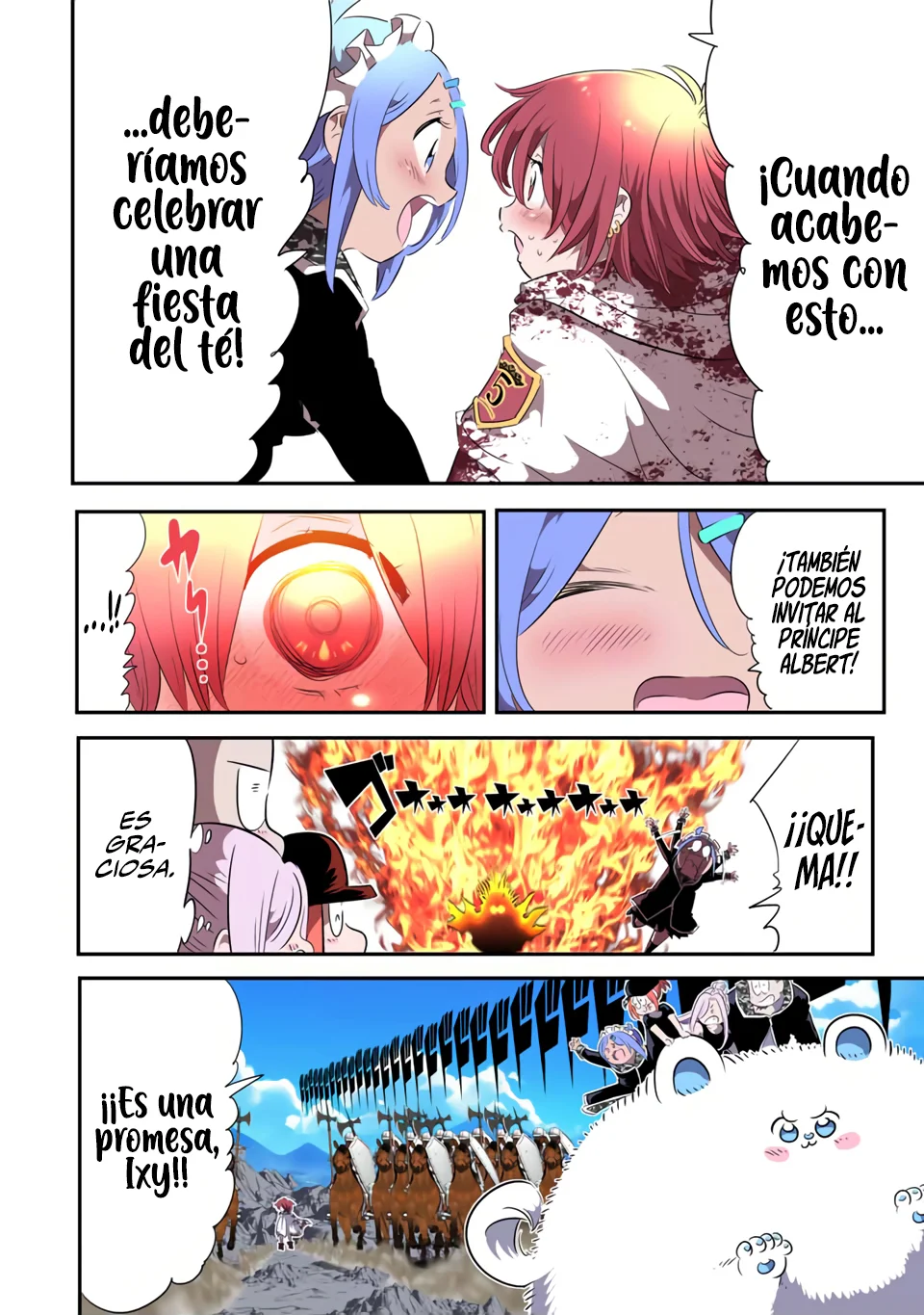 Tensei Shitara Dainana-ouji Dattanode, Kimama ni Majutsu wo Kiwamemasu - Capítulo 181 - Página 27 - LectorTMOo