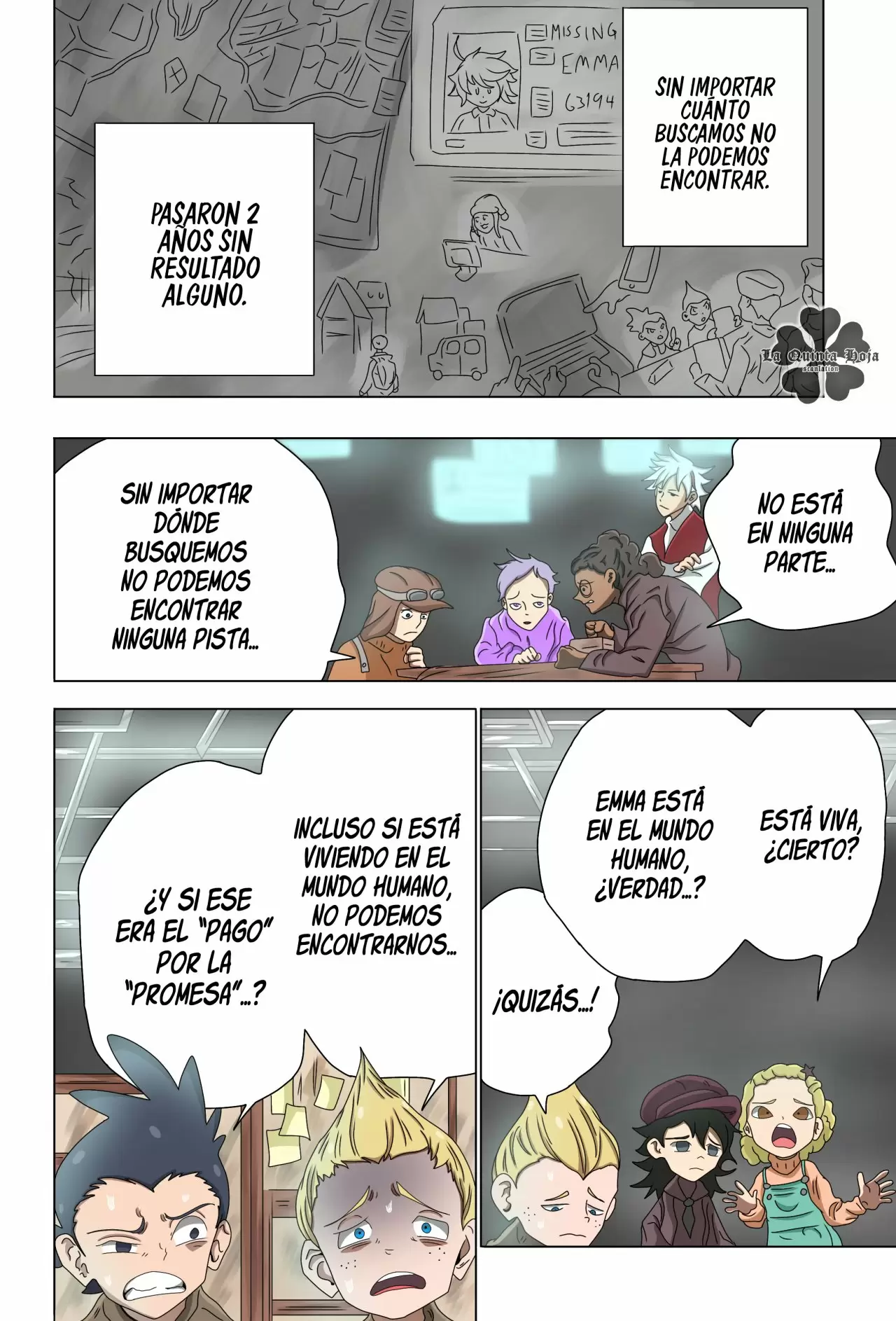 The Promised Neverland - Capítulo 181.5 - Página 4 - LectorTMOo