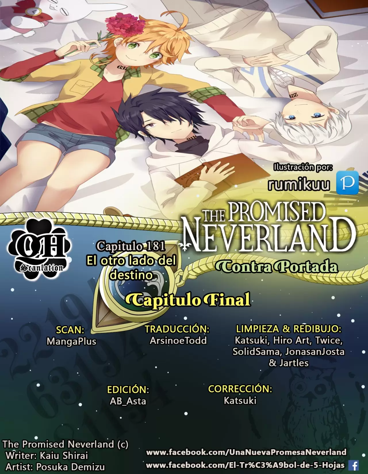 The Promised Neverland - Capítulo 181.5 - Página 29 - LectorTMOo