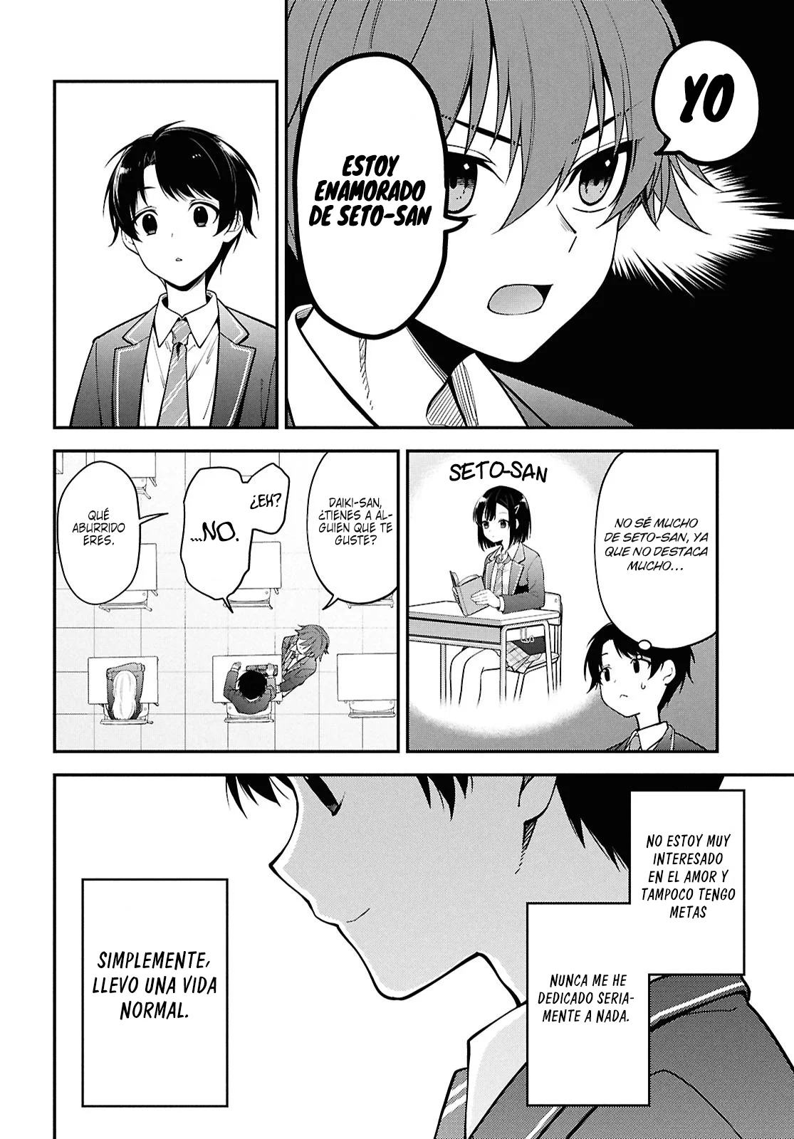 Tonari no Seki no Yankee Shimizu-san ga Kami o Kuroku Sometekita - Capítulo 1 - Página 7 - LectorTMOo