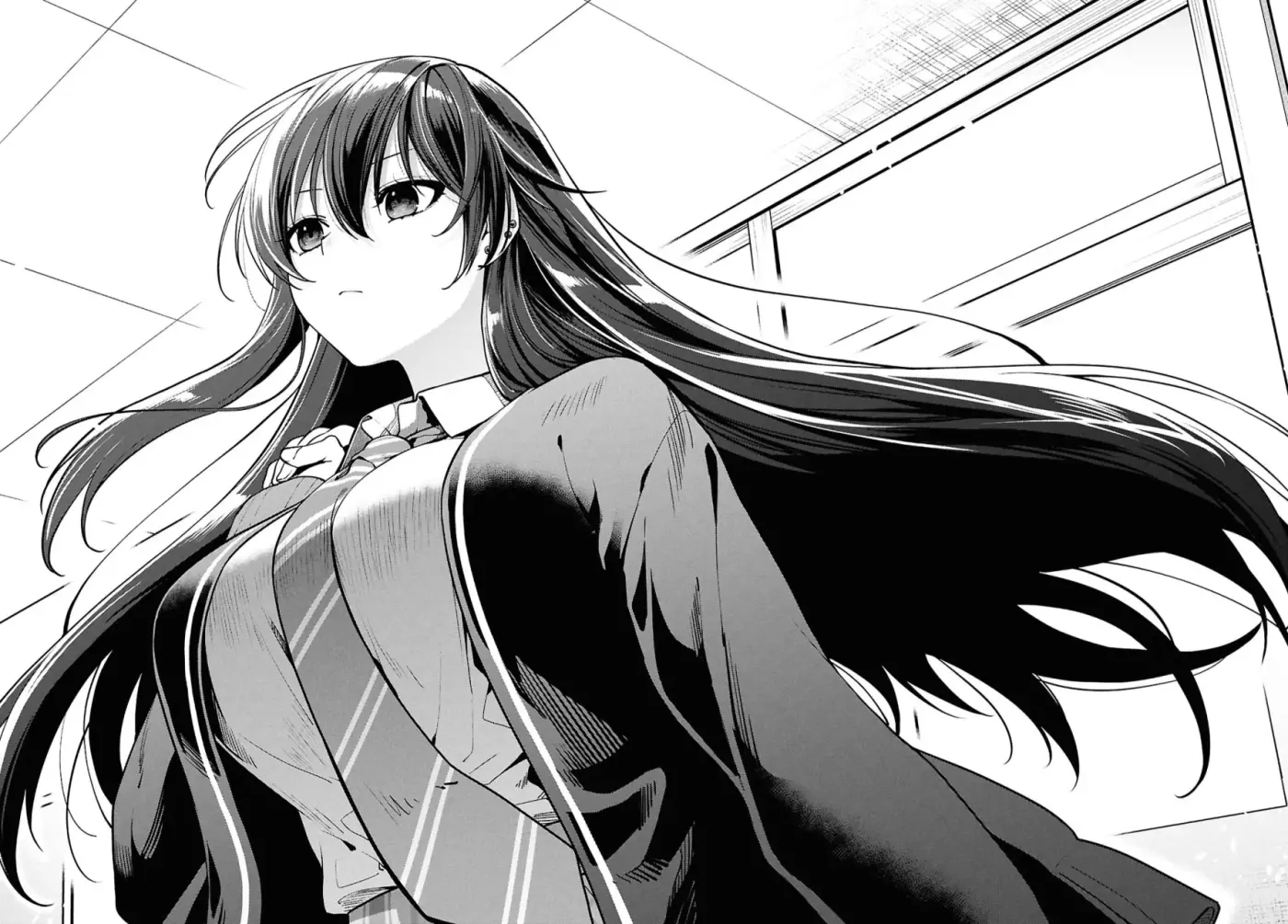 Tonari no Seki no Yankee Shimizu-san ga Kami o Kuroku Sometekita - Capítulo 1 - Página 11 - LectorTMOo