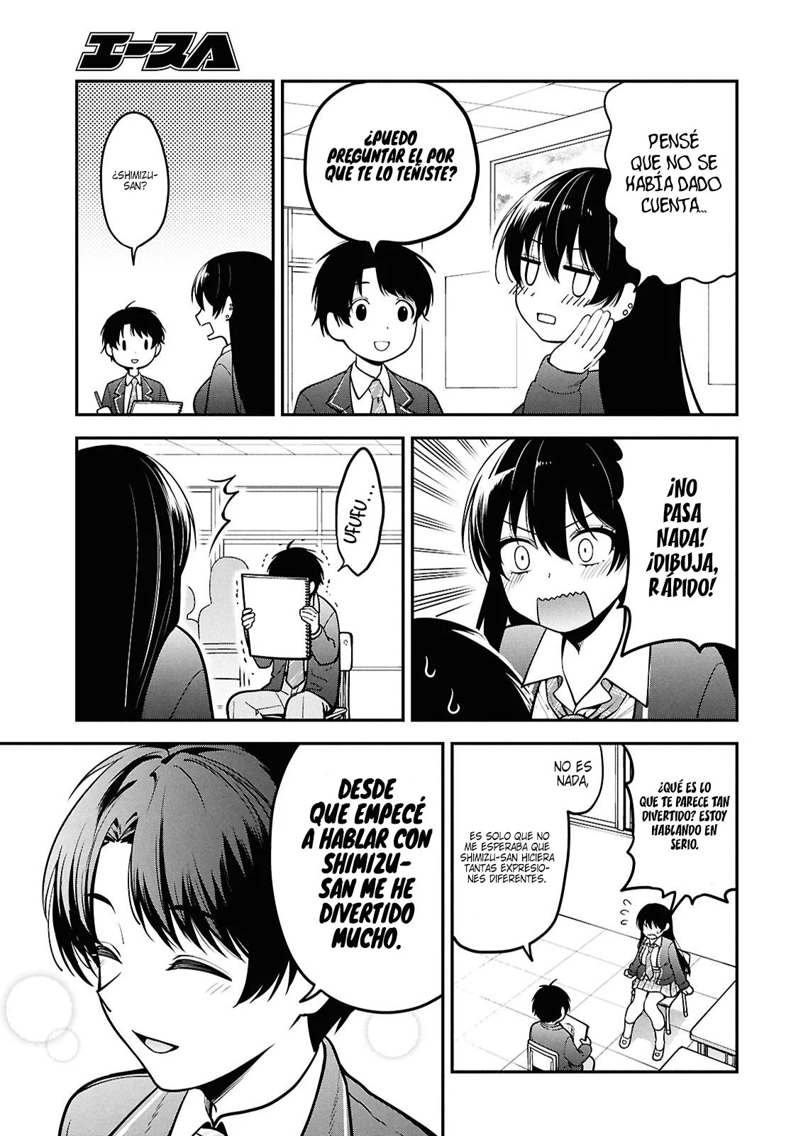 Tonari no Seki no Yankee Shimizu-san ga Kami o Kuroku Sometekita - Capítulo 1 - Página 27 - LectorTMOo