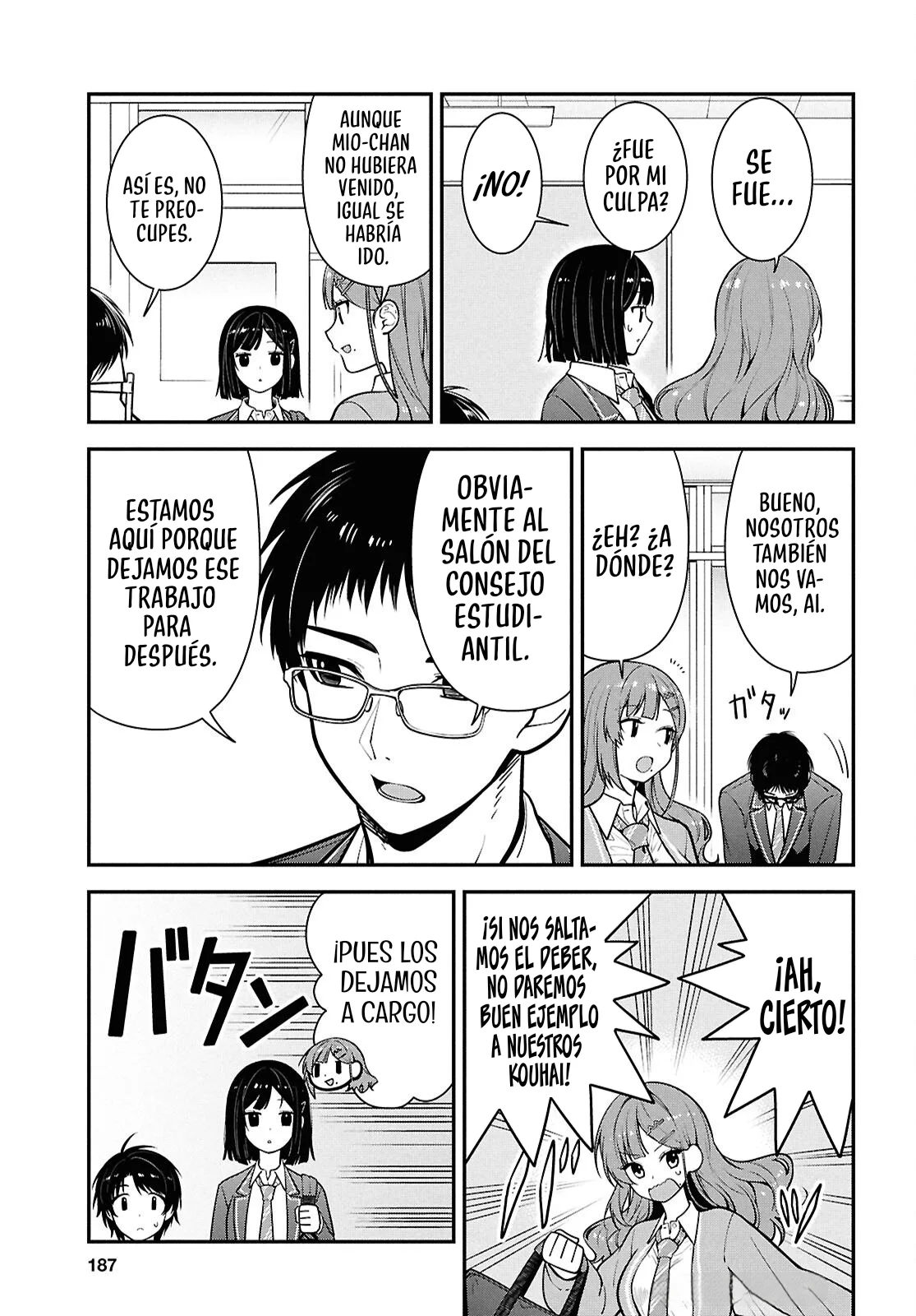Tonari no Seki no Yankee Shimizu-san ga Kami o Kuroku Sometekita - Capítulo 11 - Página 10 - LectorTMOo