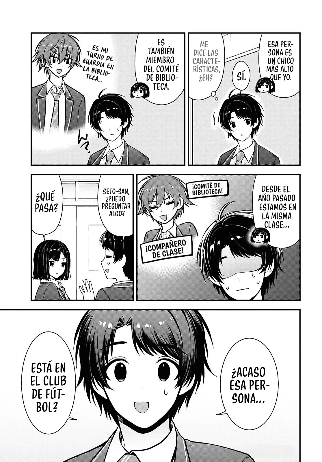 Tonari no Seki no Yankee Shimizu-san ga Kami o Kuroku Sometekita - Capítulo 11 - Página 14 - LectorTMOo