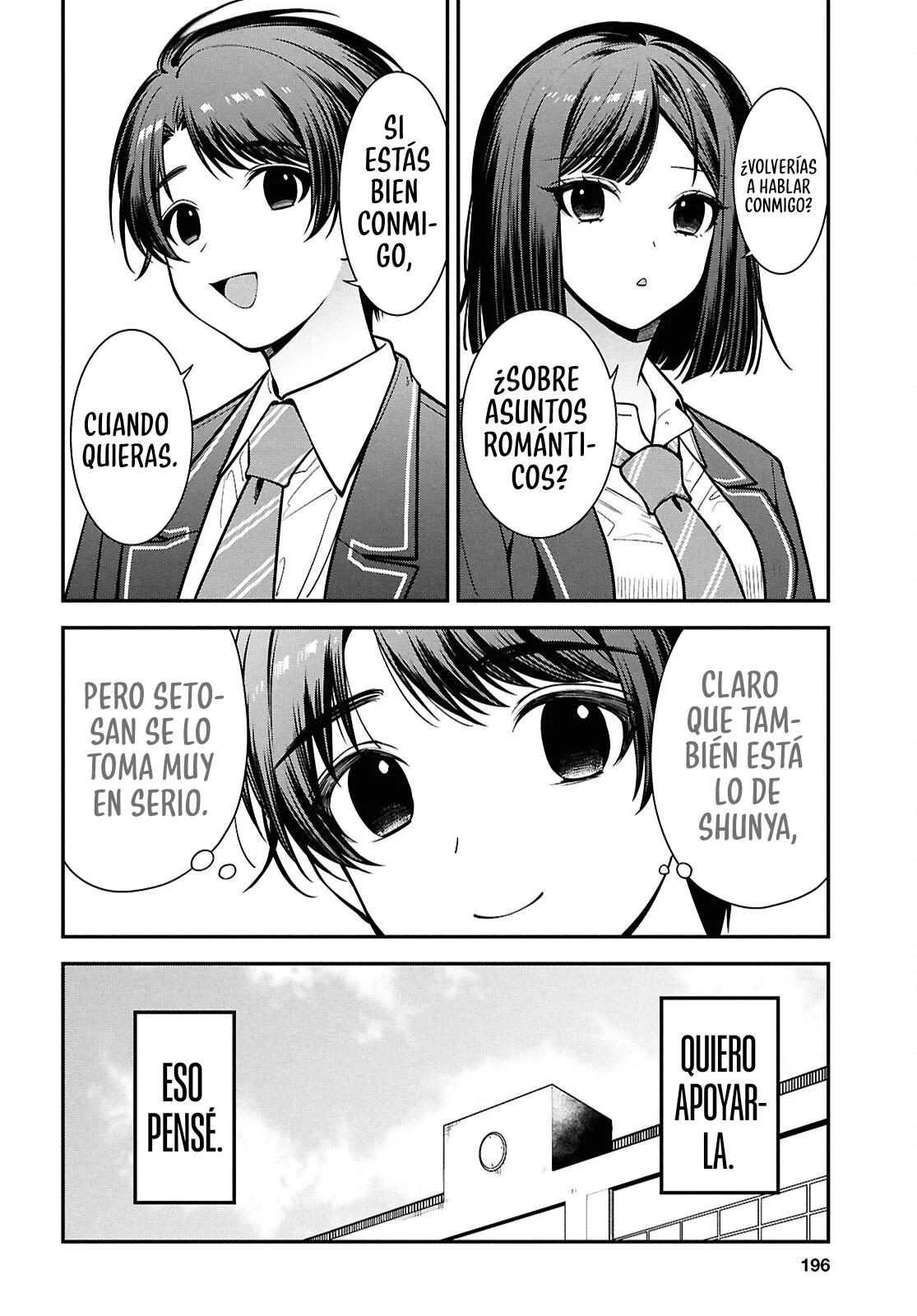 Tonari no Seki no Yankee Shimizu-san ga Kami o Kuroku Sometekita - Capítulo 11 - Página 19 - LectorTMOo