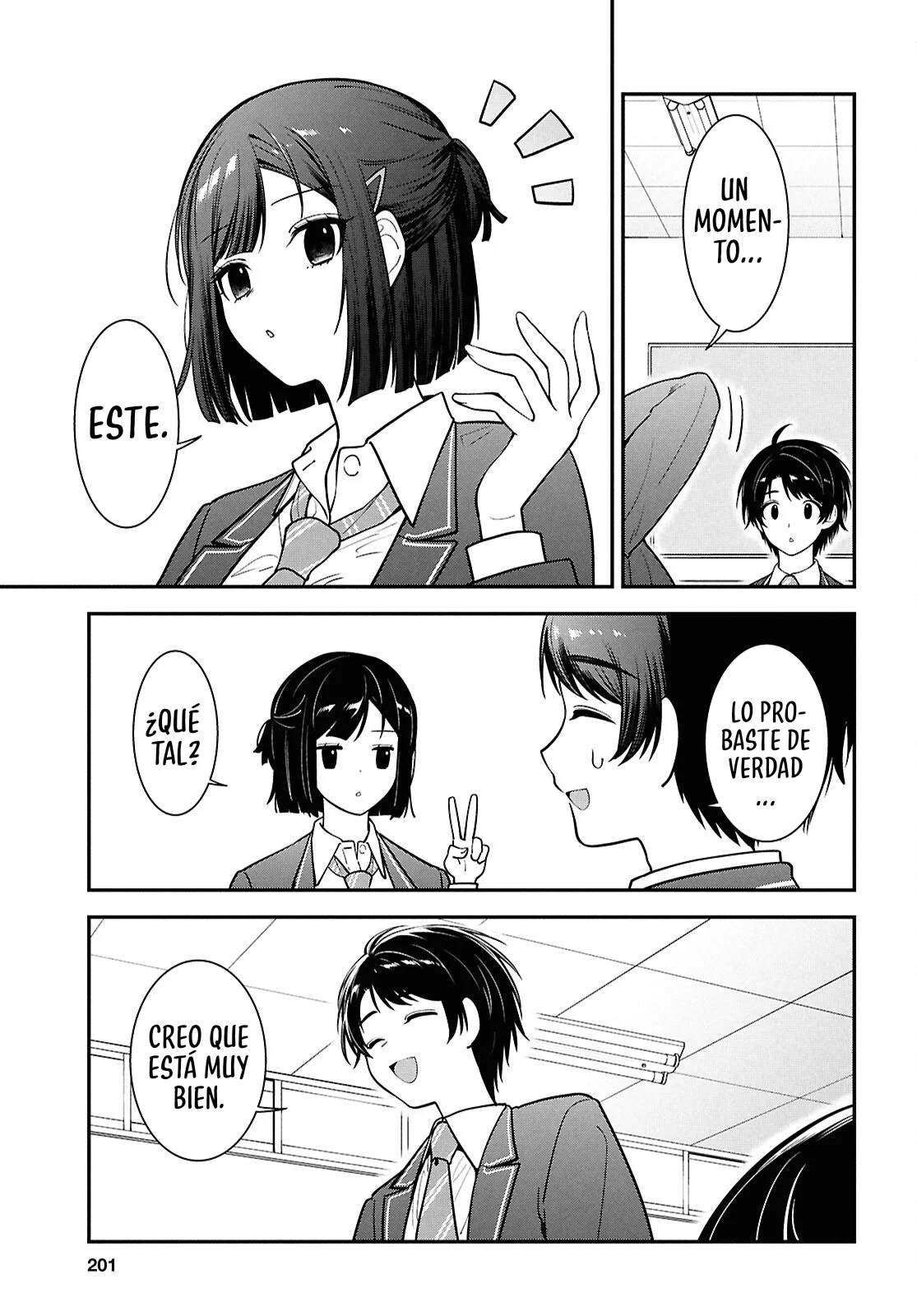 Tonari no Seki no Yankee Shimizu-san ga Kami o Kuroku Sometekita - Capítulo 11 - Página 24 - LectorTMOo