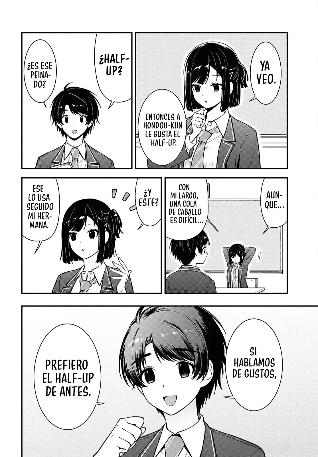 Tonari no Seki no Yankee Shimizu-san ga Kami o Kuroku Sometekita - Capítulo 11 - Página 25 - LectorTMOo