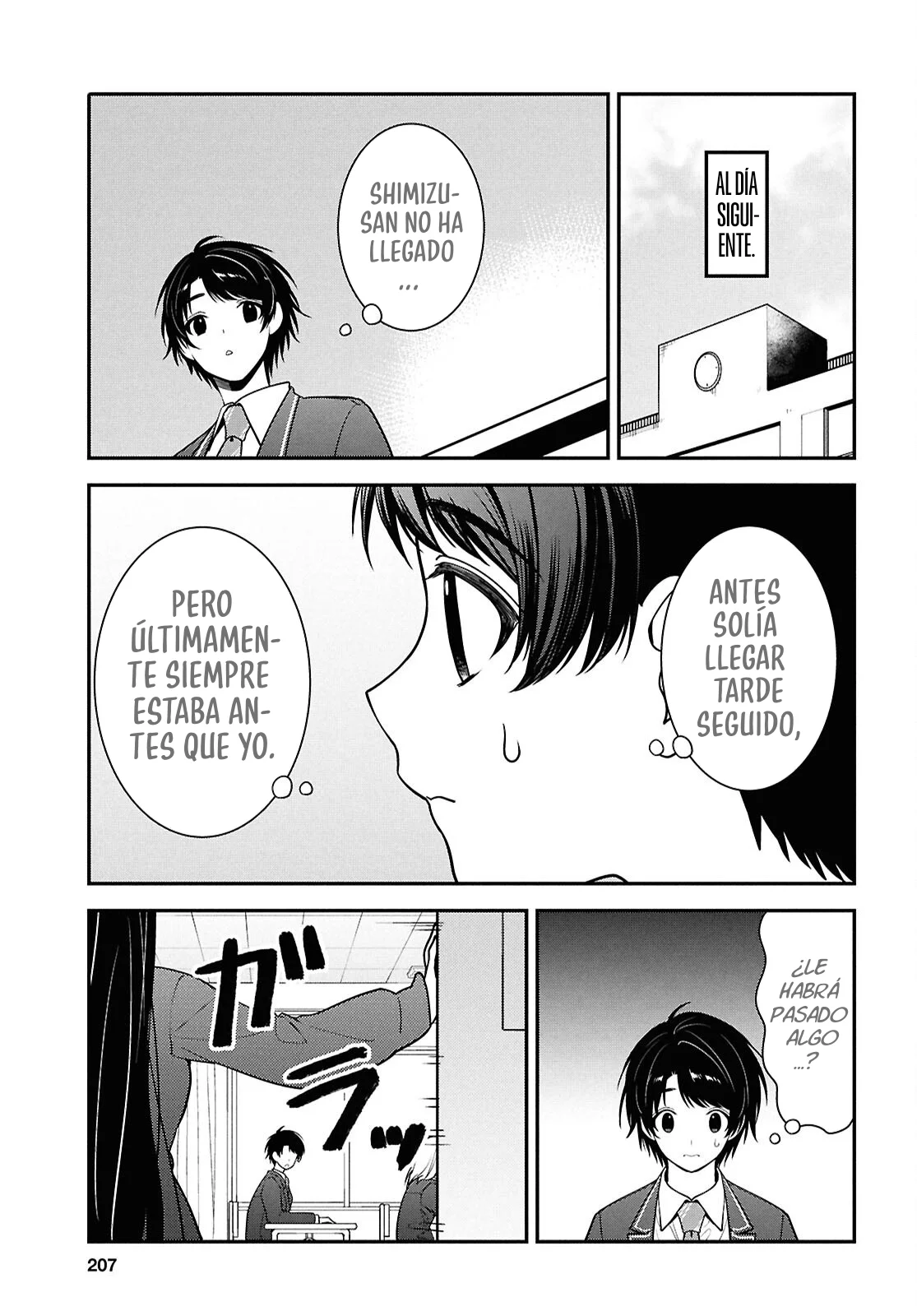 Tonari no Seki no Yankee Shimizu-san ga Kami o Kuroku Sometekita - Capítulo 11 - Página 29 - LectorTMOo
