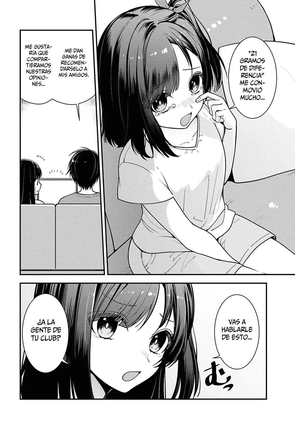 Tonari no Seki no Yankee Shimizu-san ga Kami o Kuroku Sometekita - Capítulo 12 - Página 3 - LectorTMOo