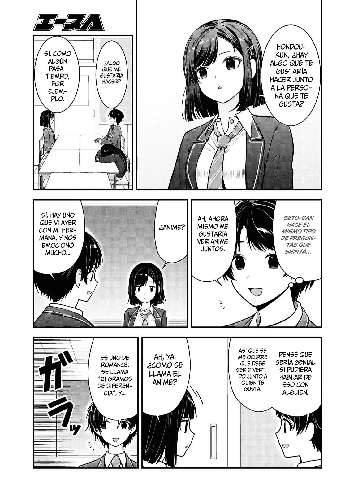 Tonari no Seki no Yankee Shimizu-san ga Kami o Kuroku Sometekita - Capítulo 12 - Página 6 - LectorTMOo