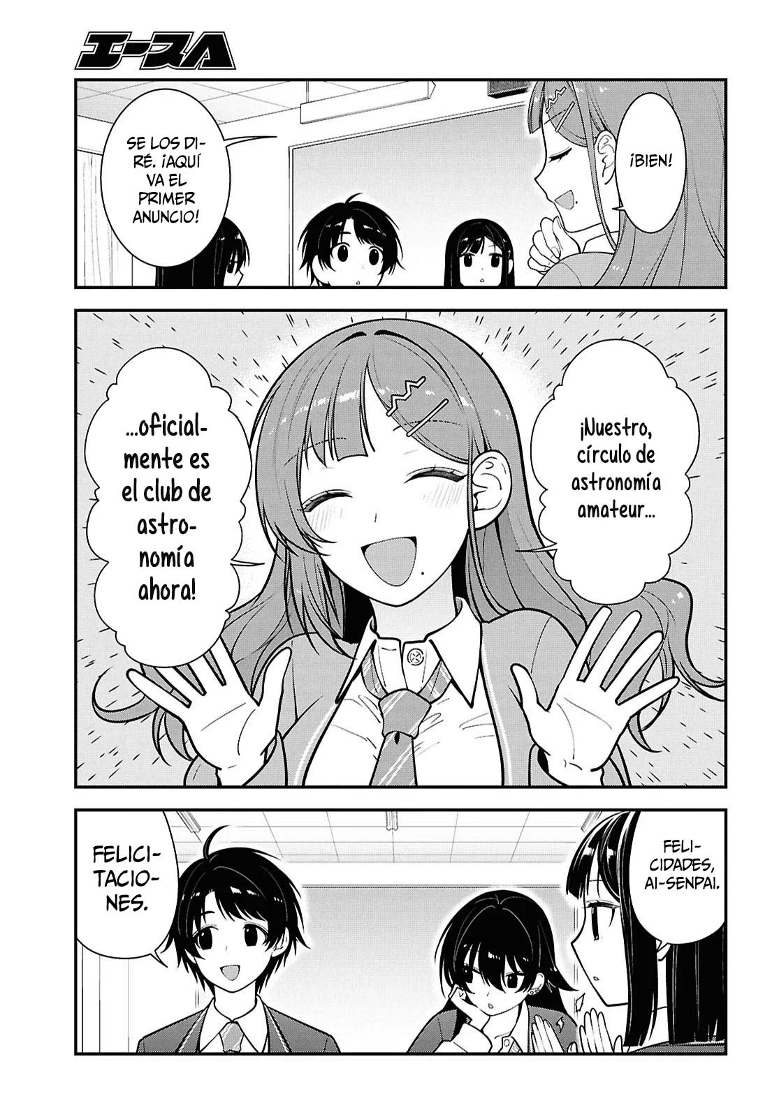 Tonari no Seki no Yankee Shimizu-san ga Kami o Kuroku Sometekita - Capítulo 12 - Página 8 - LectorTMOo