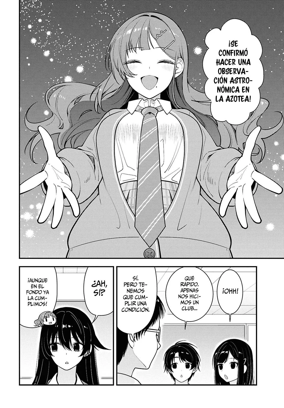 Tonari no Seki no Yankee Shimizu-san ga Kami o Kuroku Sometekita - Capítulo 12 - Página 11 - LectorTMOo