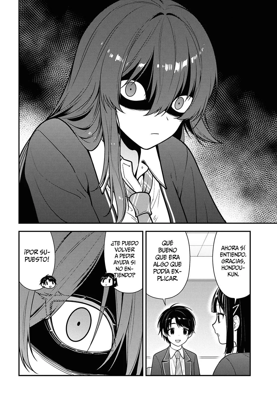 Tonari no Seki no Yankee Shimizu-san ga Kami o Kuroku Sometekita - Capítulo 12 - Página 23 - LectorTMOo