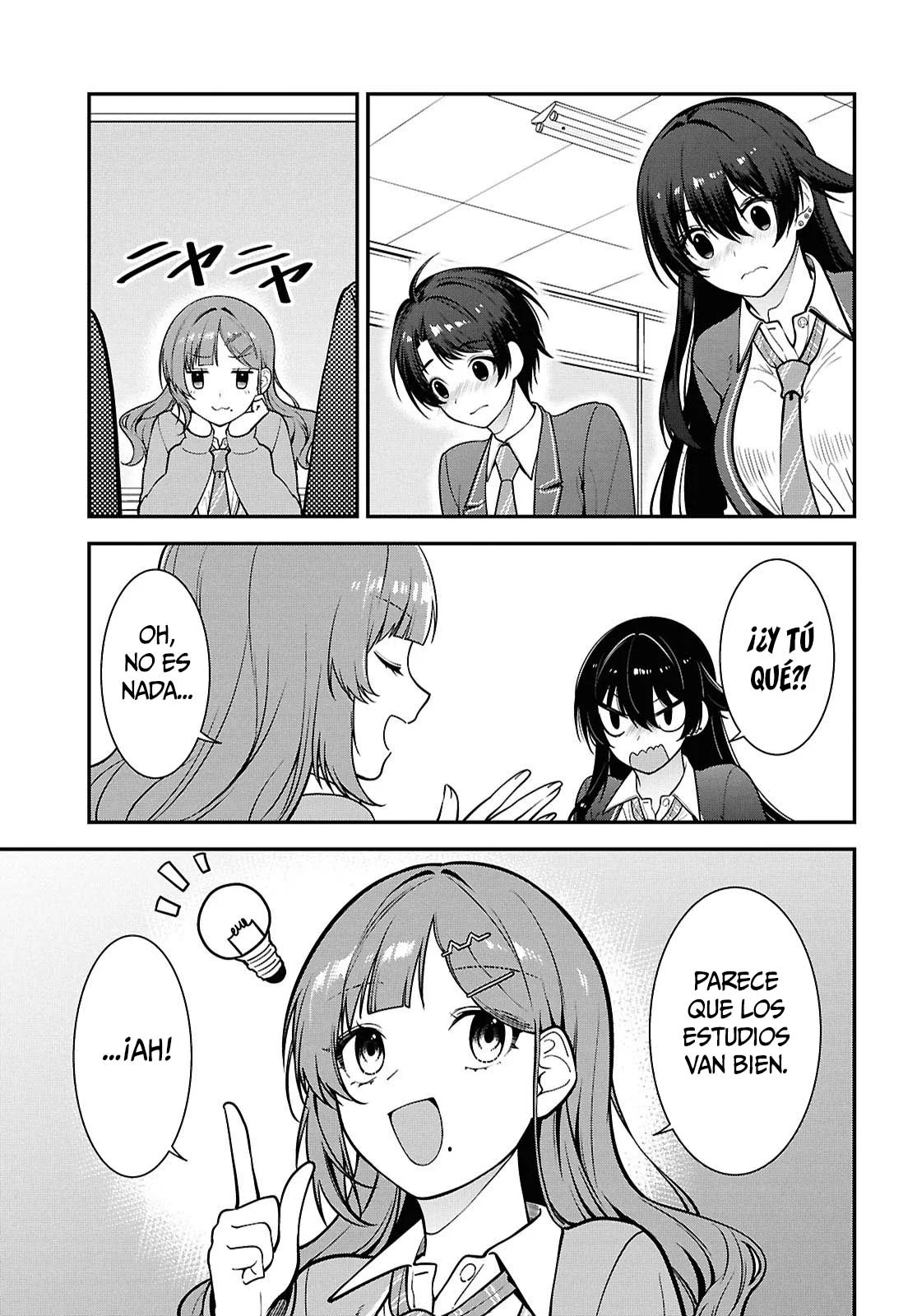 Tonari no Seki no Yankee Shimizu-san ga Kami o Kuroku Sometekita - Capítulo 12 - Página 30 - LectorTMOo