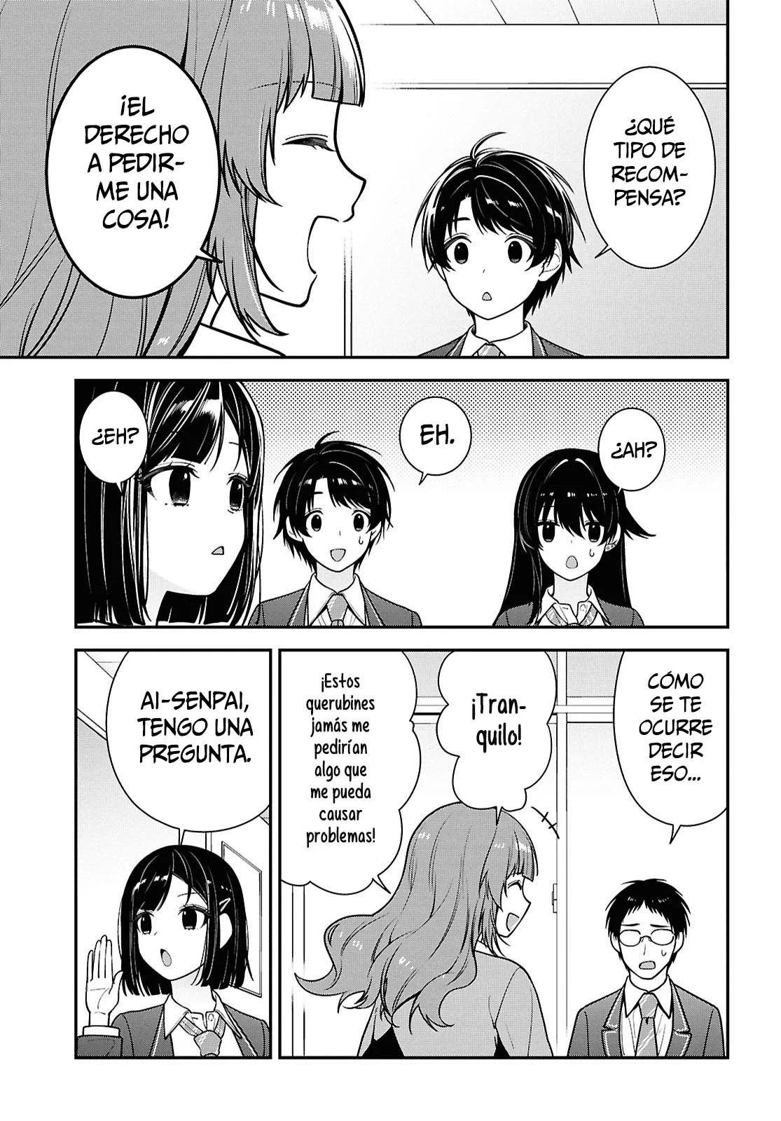 Tonari no Seki no Yankee Shimizu-san ga Kami o Kuroku Sometekita - Capítulo 12 - Página 32 - LectorTMOo