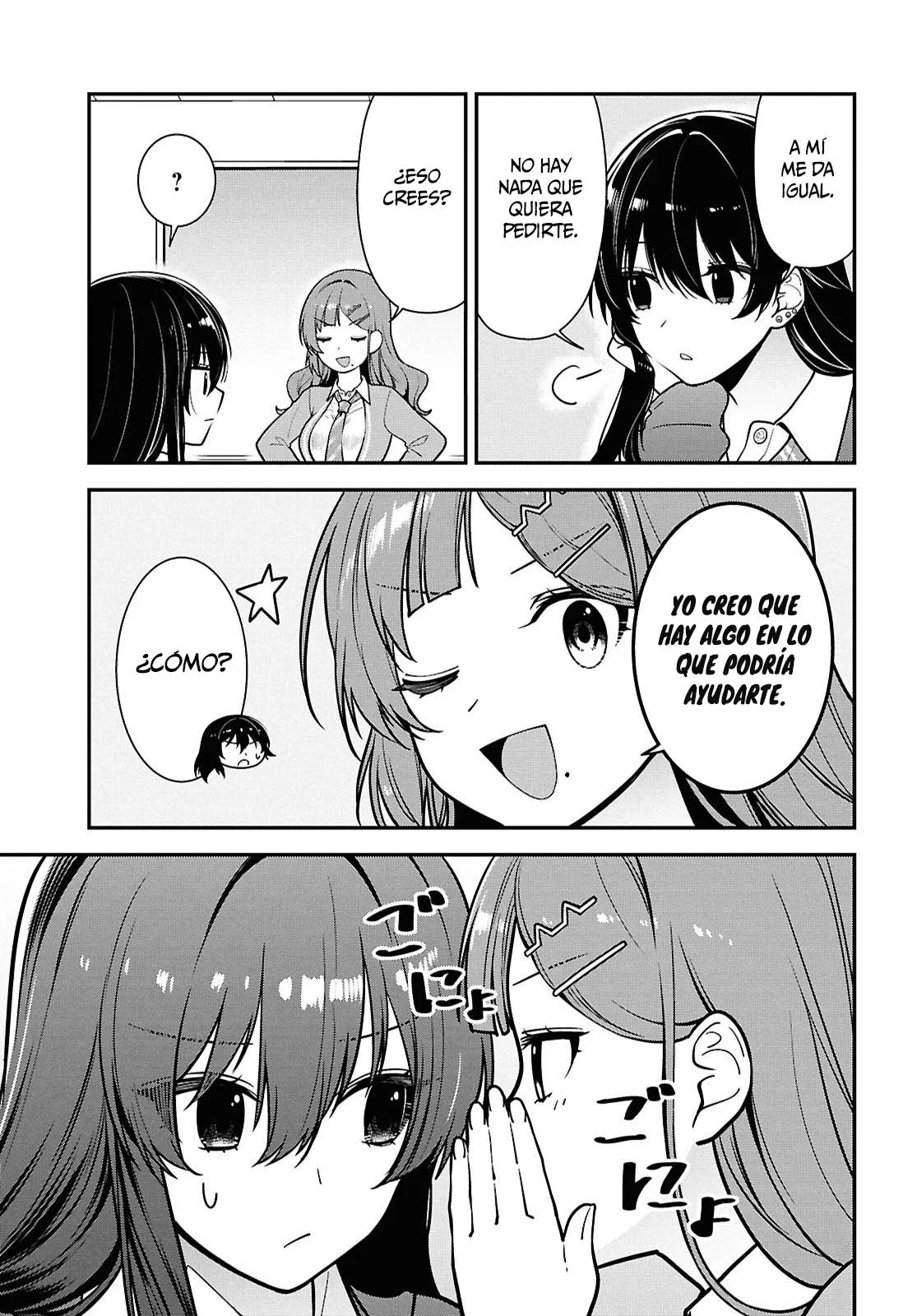 Tonari no Seki no Yankee Shimizu-san ga Kami o Kuroku Sometekita - Capítulo 12 - Página 34 - LectorTMOo