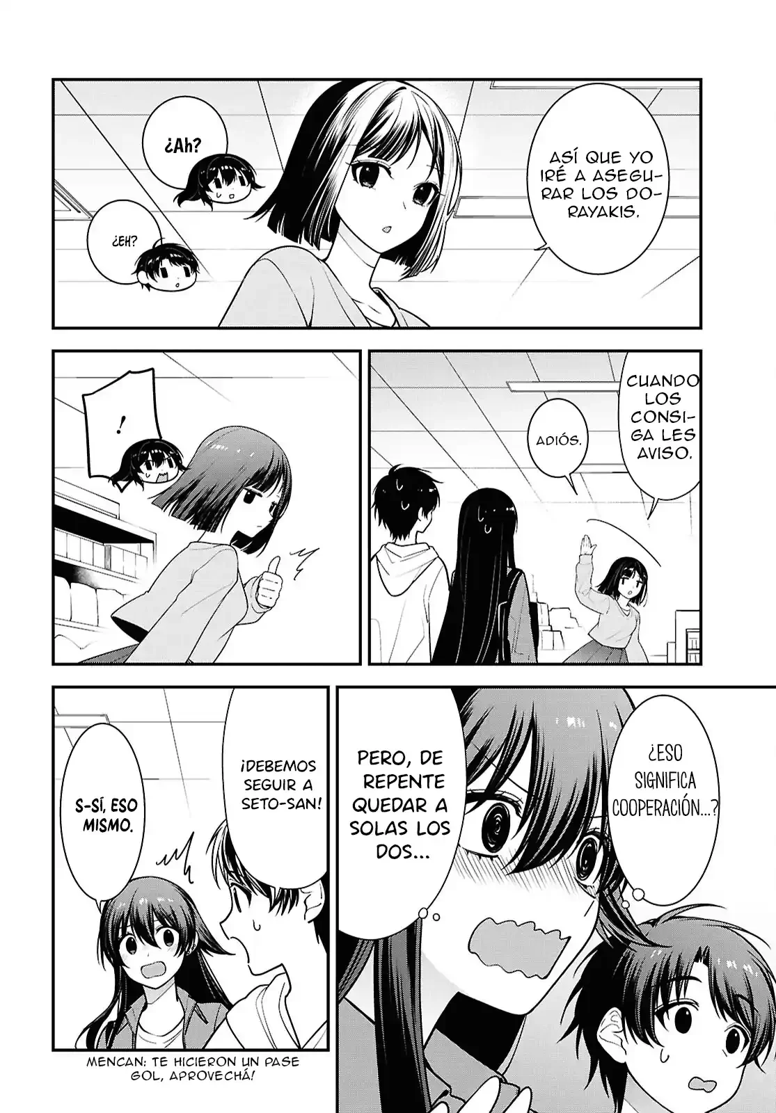 Tonari no Seki no Yankee Shimizu-san ga Kami o Kuroku Sometekita - Capítulo 13 - Página 18 - LectorTMOo