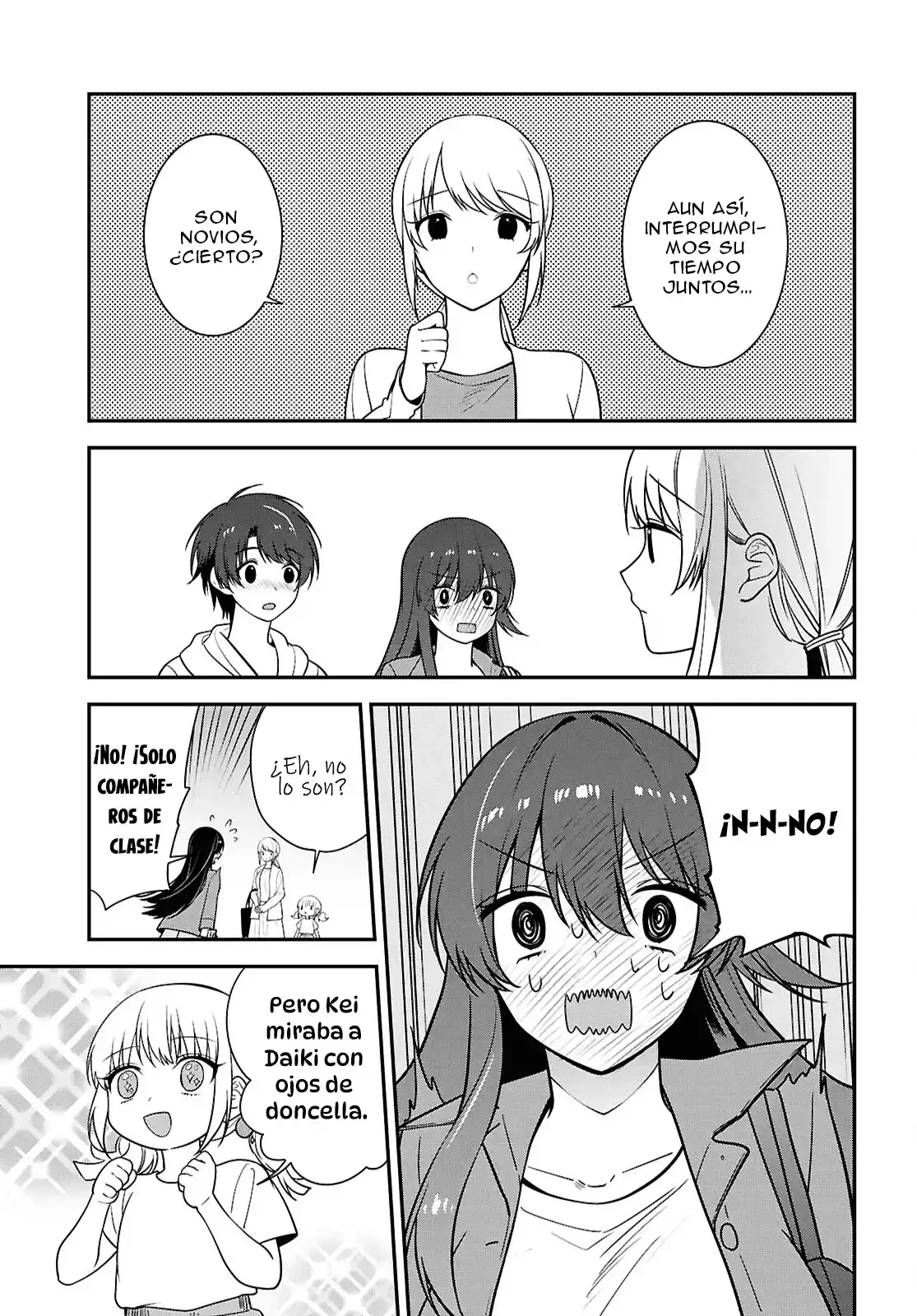 Tonari no Seki no Yankee Shimizu-san ga Kami o Kuroku Sometekita - Capítulo 13 - Página 33 - LectorTMOo