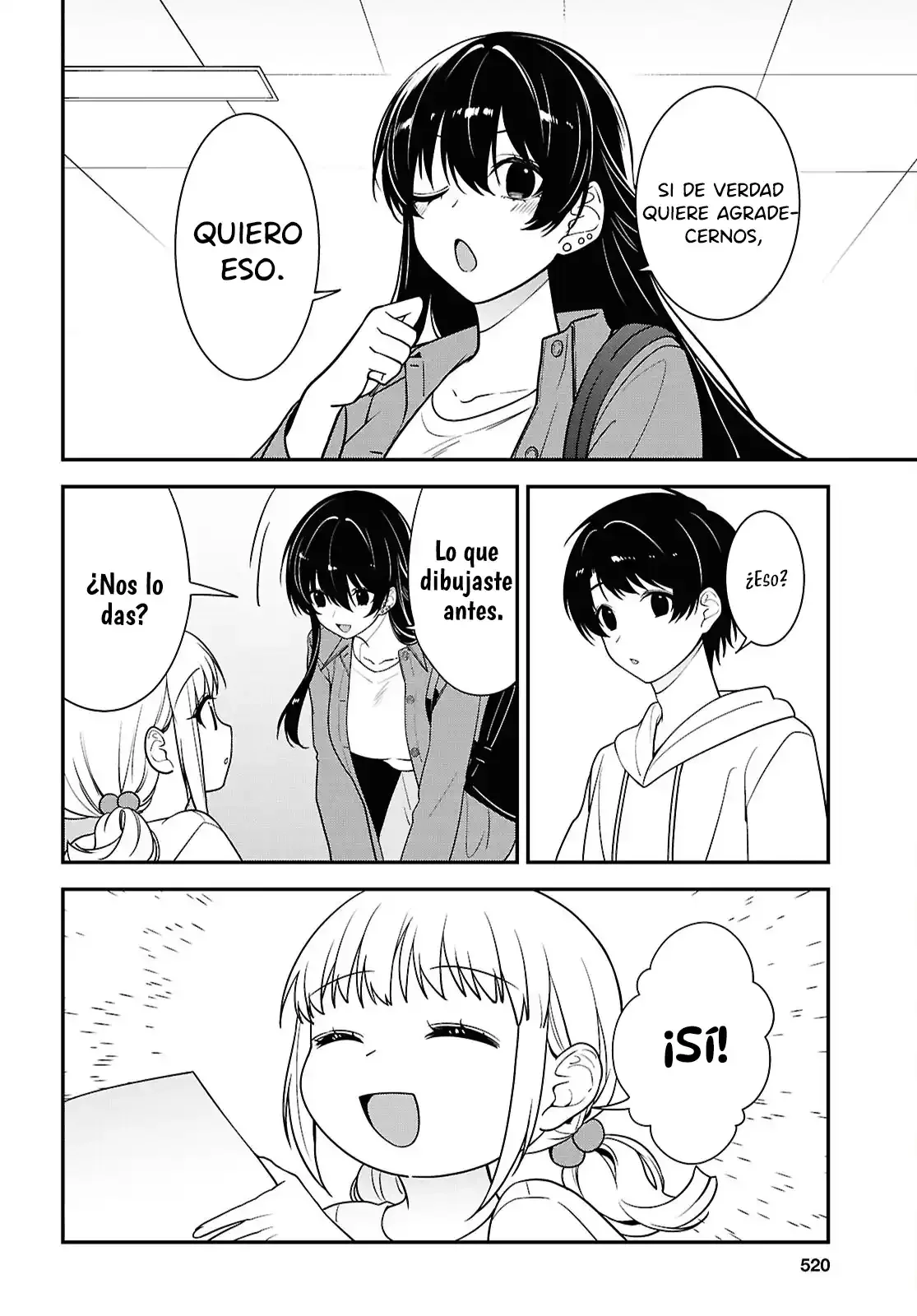 Tonari no Seki no Yankee Shimizu-san ga Kami o Kuroku Sometekita - Capítulo 13 - Página 35 - LectorTMOo