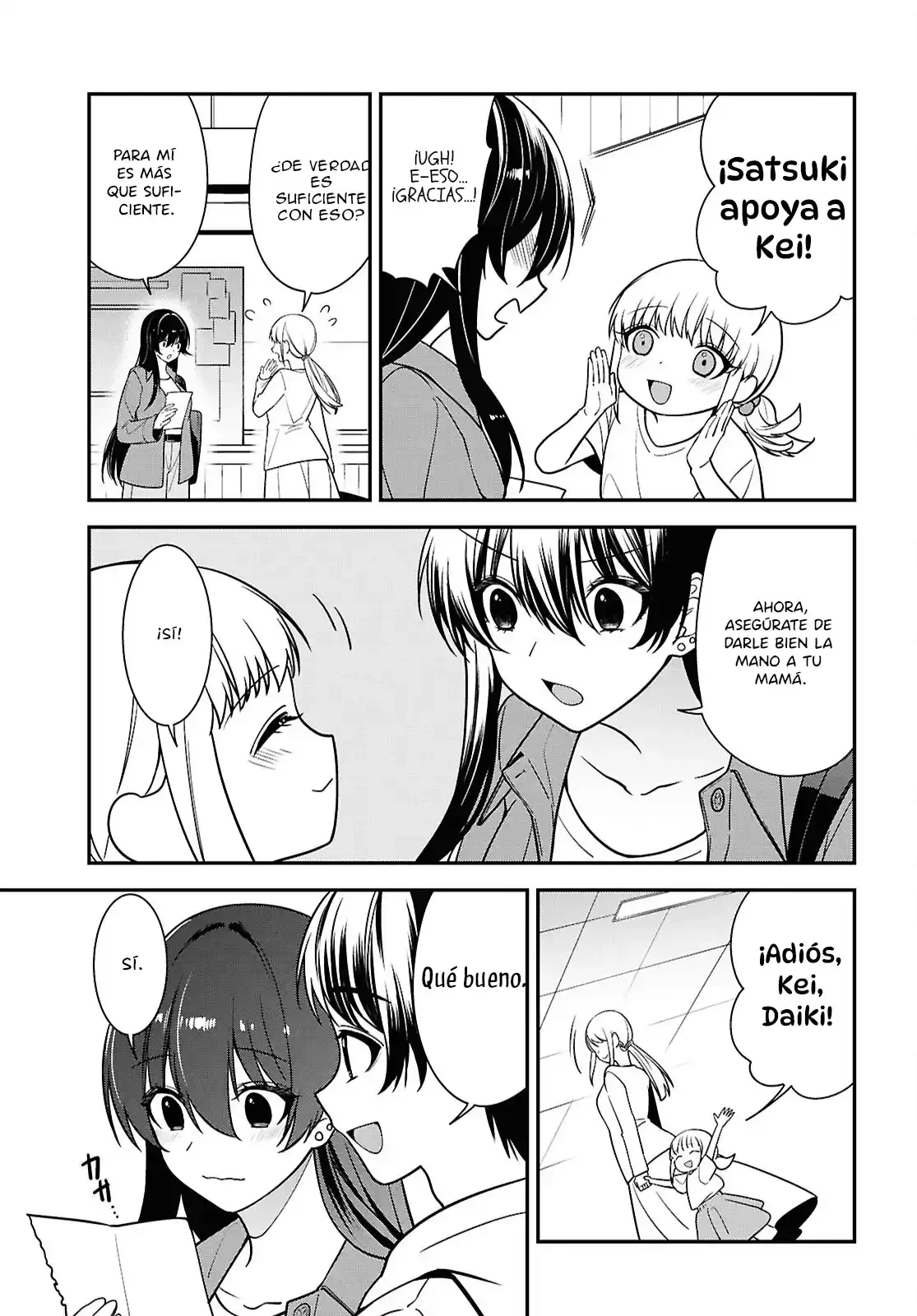 Tonari no Seki no Yankee Shimizu-san ga Kami o Kuroku Sometekita - Capítulo 13 - Página 36 - LectorTMOo