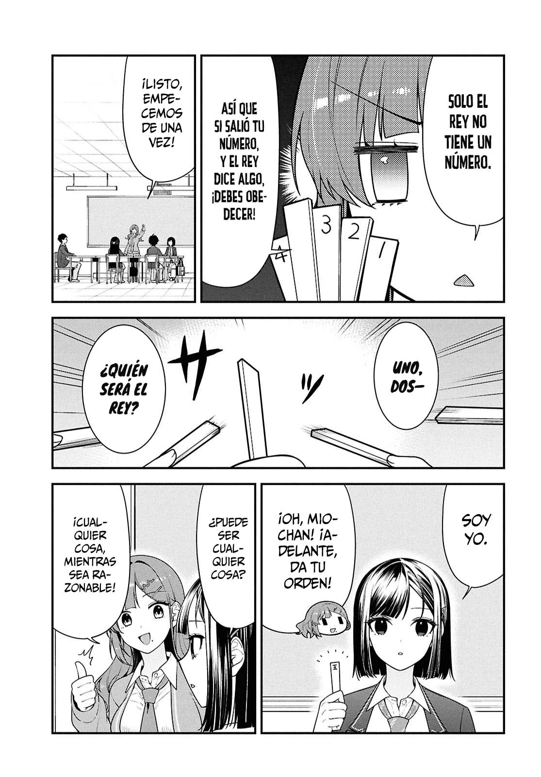 Tonari no Seki no Yankee Shimizu-san ga Kami o Kuroku Sometekita - Capítulo 14 - Página 6 - LectorTMOo