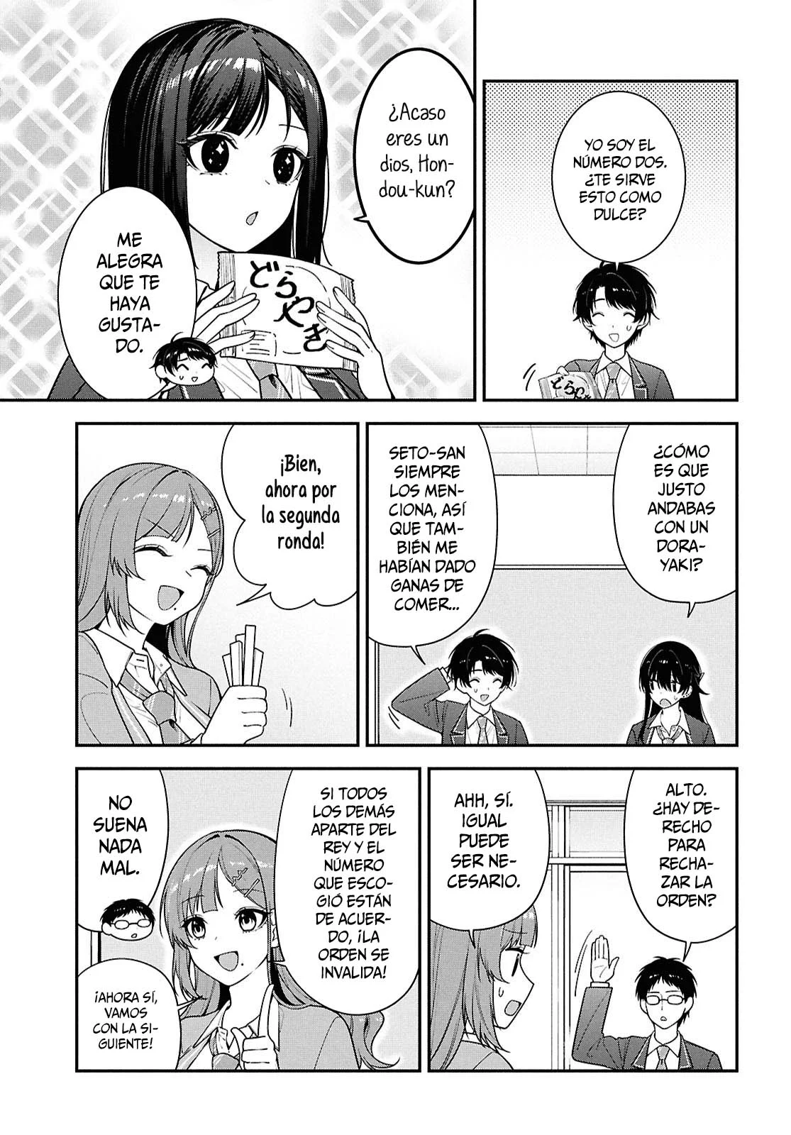 Tonari no Seki no Yankee Shimizu-san ga Kami o Kuroku Sometekita - Capítulo 14 - Página 8 - LectorTMOo