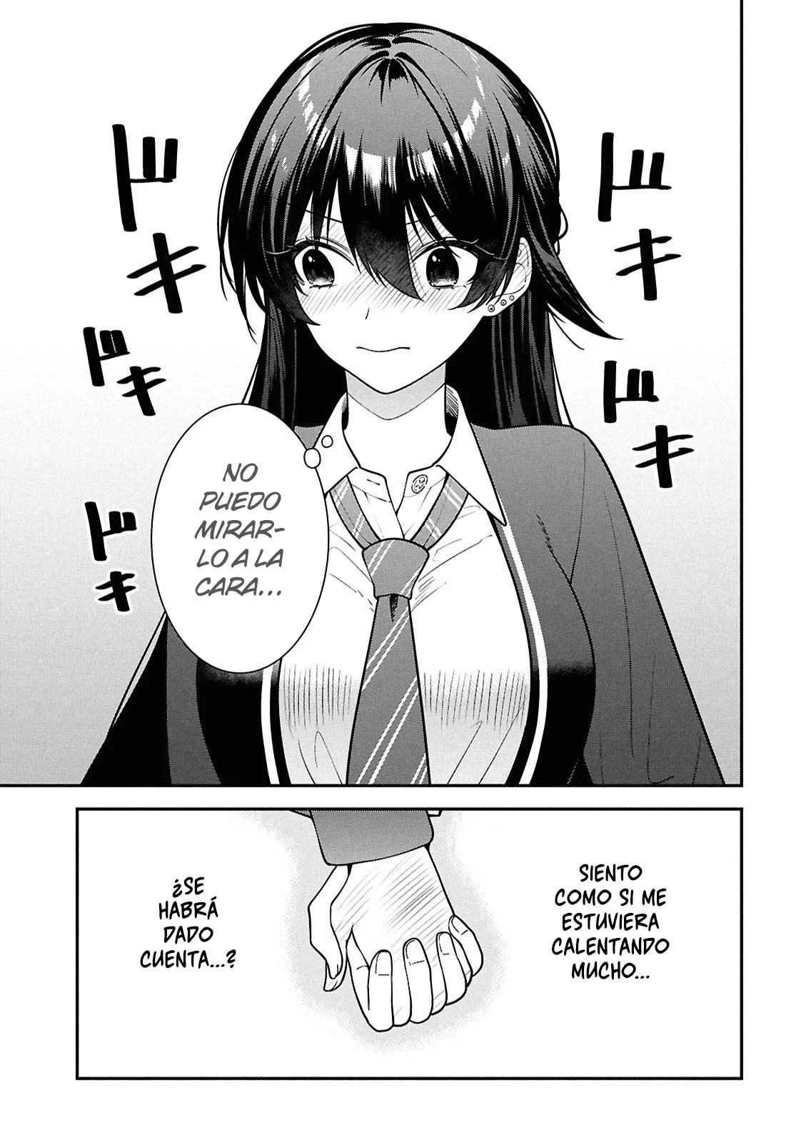 Tonari no Seki no Yankee Shimizu-san ga Kami o Kuroku Sometekita - Capítulo 14 - Página 14 - LectorTMOo
