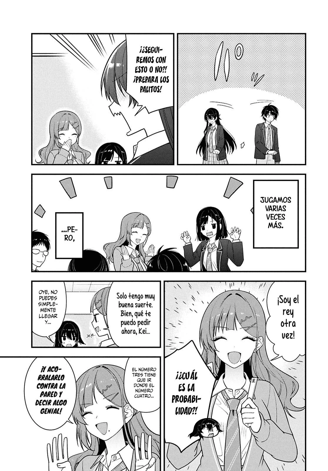 Tonari no Seki no Yankee Shimizu-san ga Kami o Kuroku Sometekita - Capítulo 14 - Página 20 - LectorTMOo