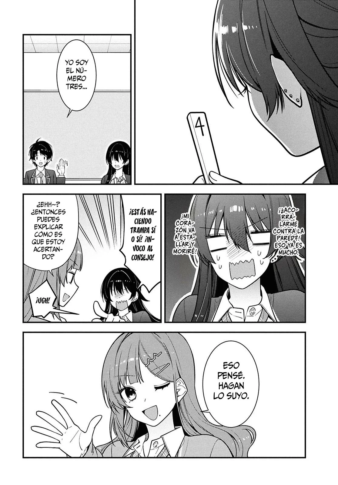 Tonari no Seki no Yankee Shimizu-san ga Kami o Kuroku Sometekita - Capítulo 14 - Página 21 - LectorTMOo