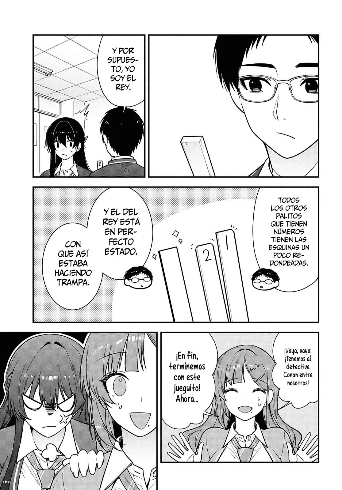 Tonari no Seki no Yankee Shimizu-san ga Kami o Kuroku Sometekita - Capítulo 14 - Página 27 - LectorTMOo