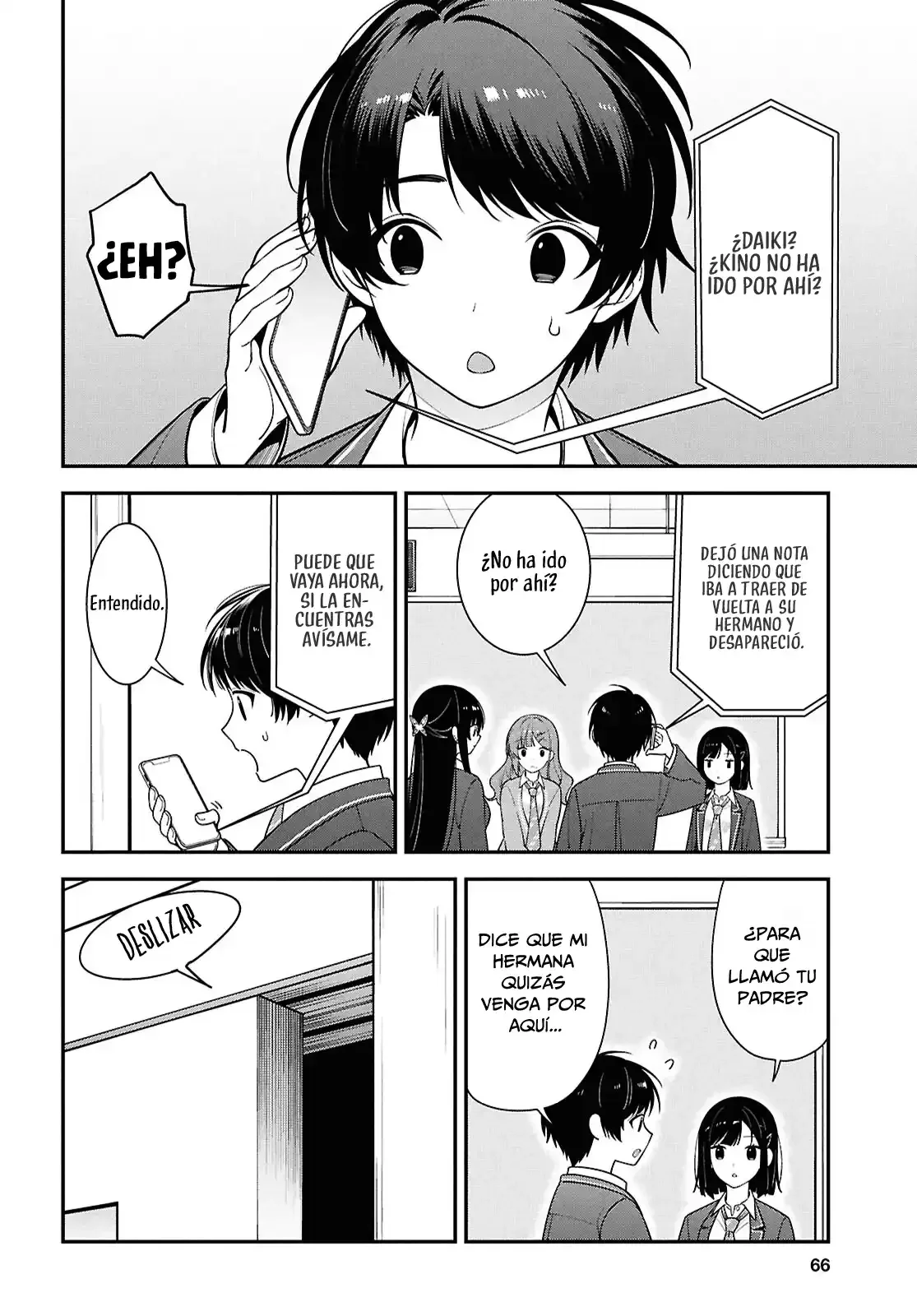 Tonari no Seki no Yankee Shimizu-san ga Kami o Kuroku Sometekita - Capítulo 15 - Página 8 - LectorTMOo