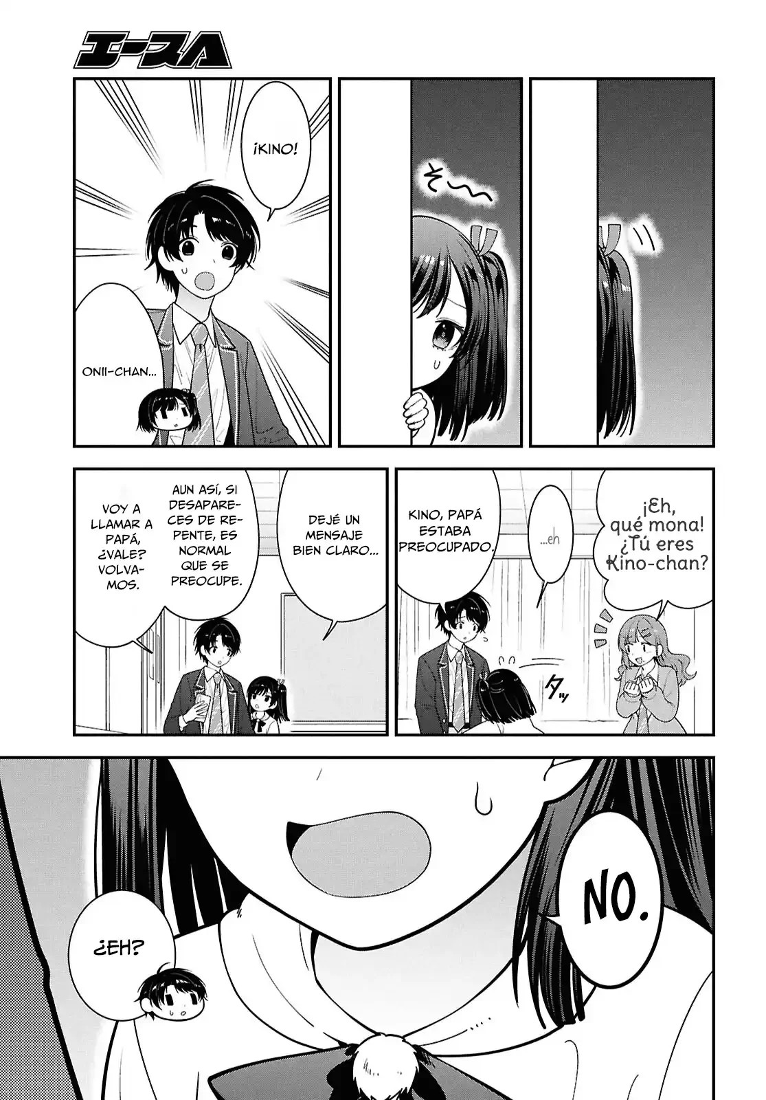 Tonari no Seki no Yankee Shimizu-san ga Kami o Kuroku Sometekita - Capítulo 15 - Página 9 - LectorTMOo