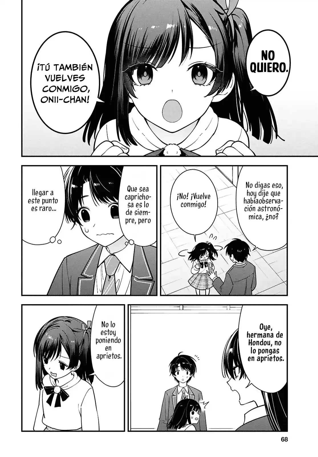 Tonari no Seki no Yankee Shimizu-san ga Kami o Kuroku Sometekita - Capítulo 15 - Página 10 - LectorTMOo