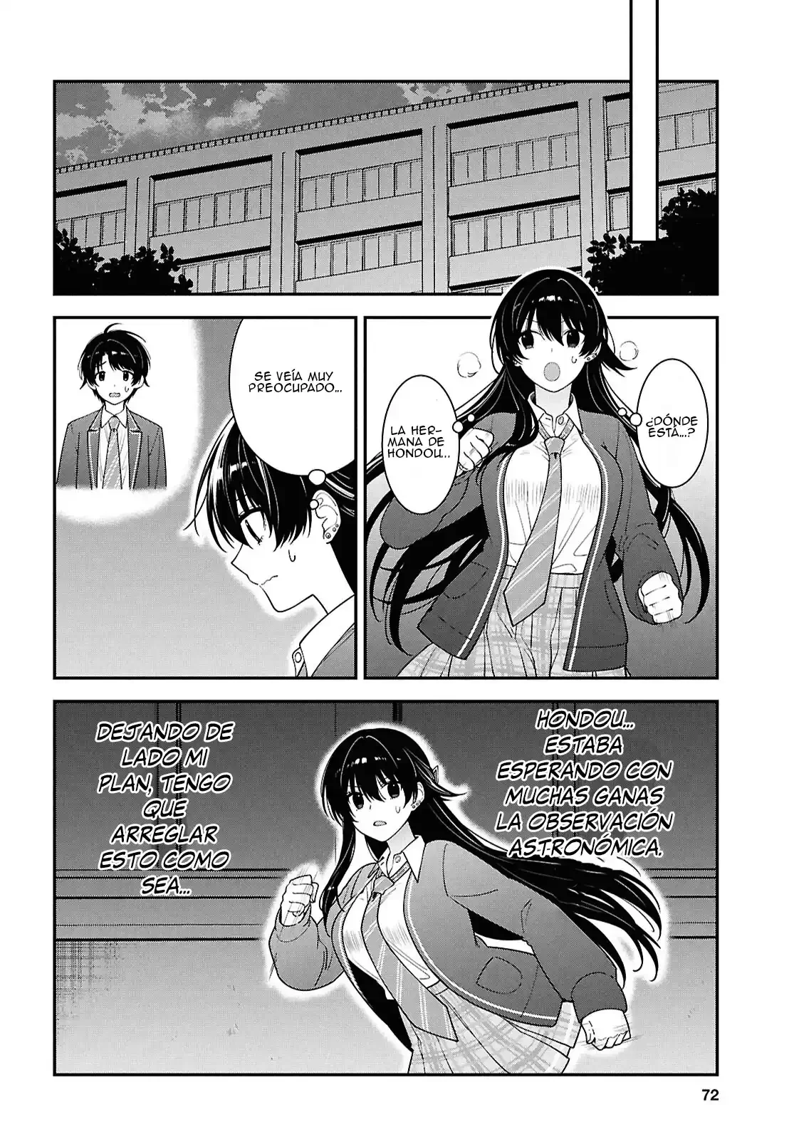 Tonari no Seki no Yankee Shimizu-san ga Kami o Kuroku Sometekita - Capítulo 15 - Página 14 - LectorTMOo